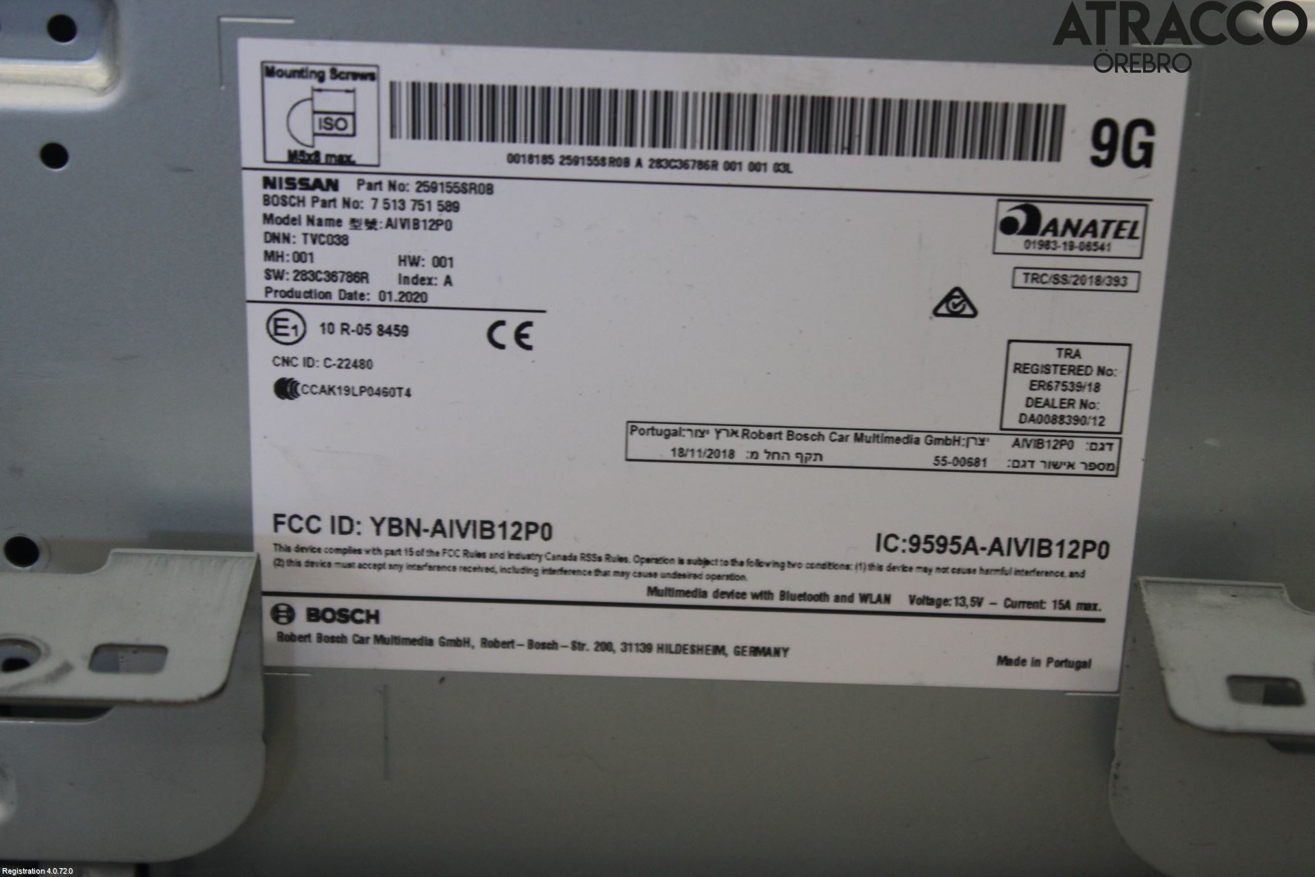 Nissan LEAF 18- Gps Navigator