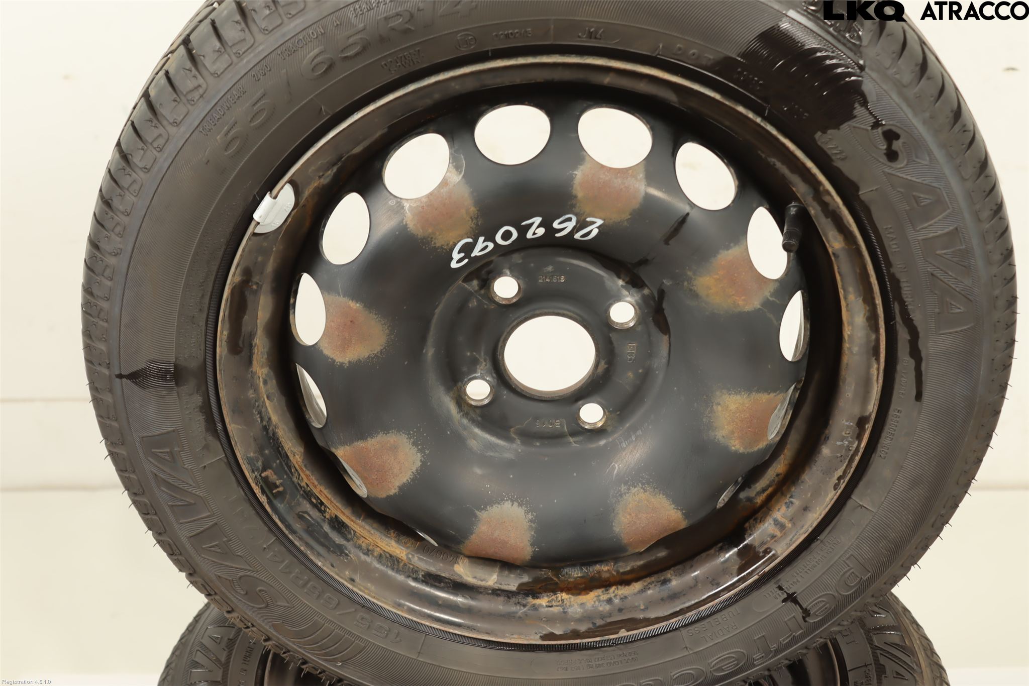 Peugeot 108 15-22 Sommardäck Plåtfälg 4St