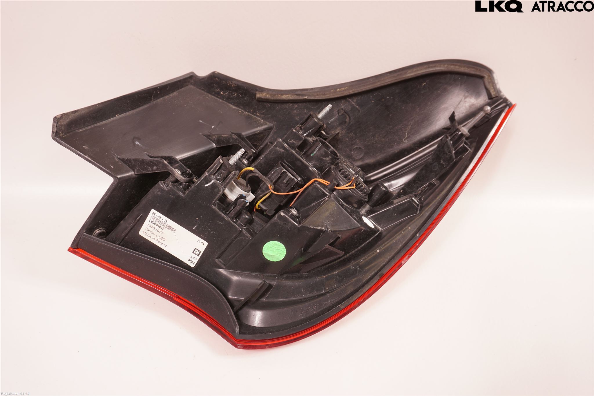 Opel ASTRA J 10-15 Bakljus Vänster