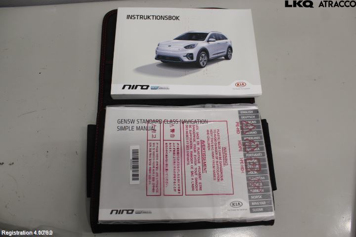 Kia NIRO (DE) 17-22 Instruktionsbok