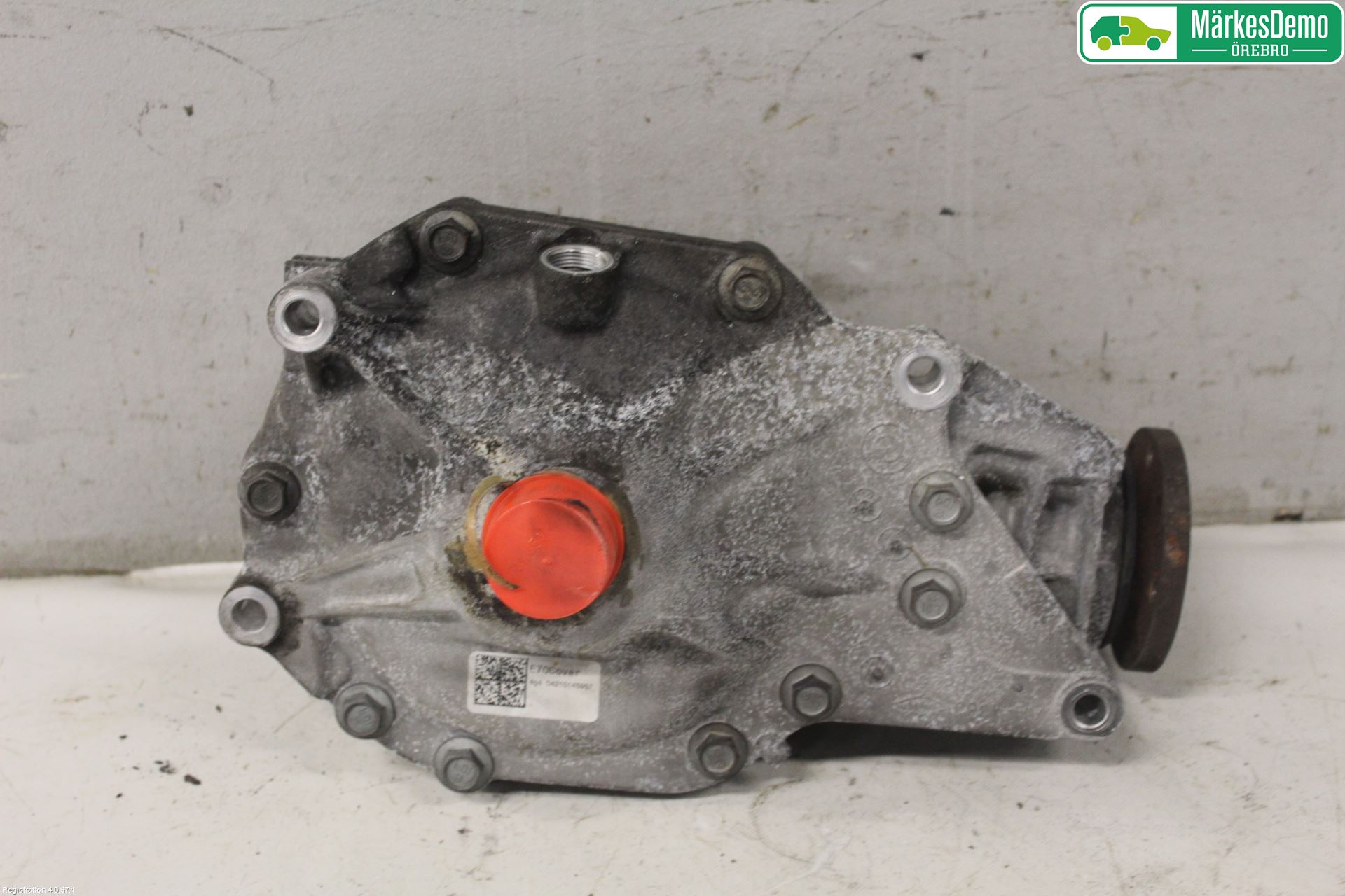 BMW X6 E71/E72   08-14 Framvagn Diffrential