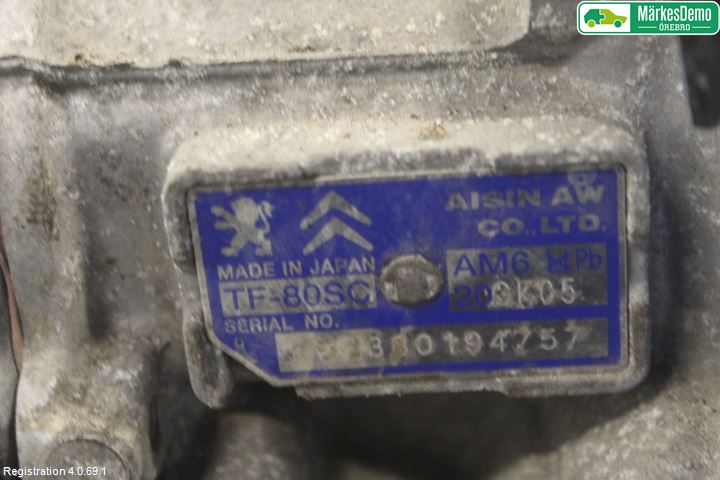 Citroen C5 08-17 Växellåda Automat