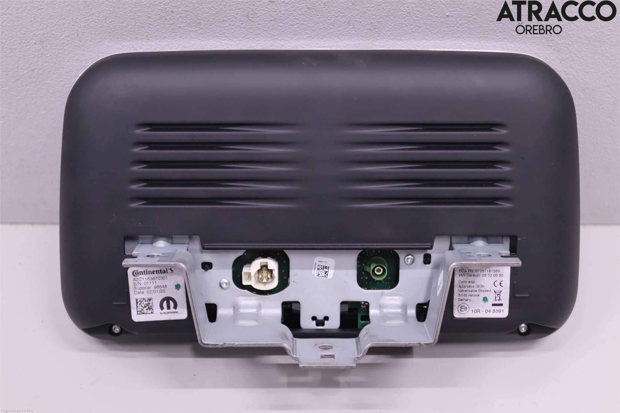 Fiat TIPO/CROSS 16- Bildskärm