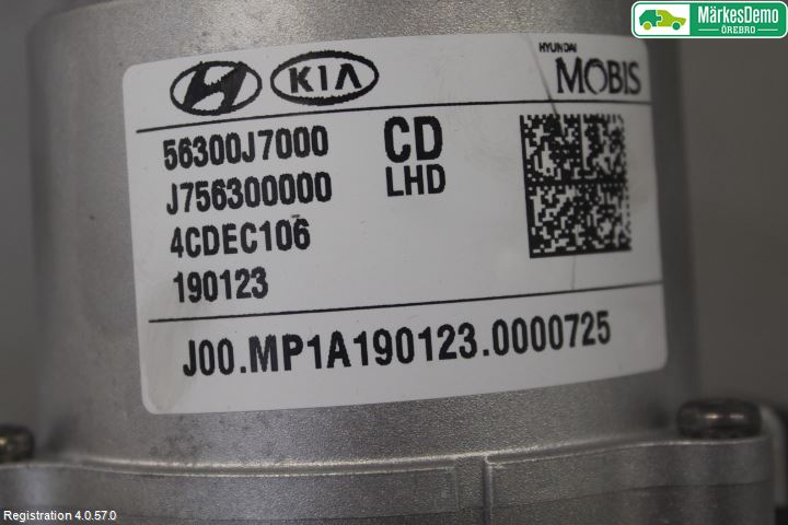 Kia CEED/CEED SW 19- Rattaxelagg Med Inb Servo