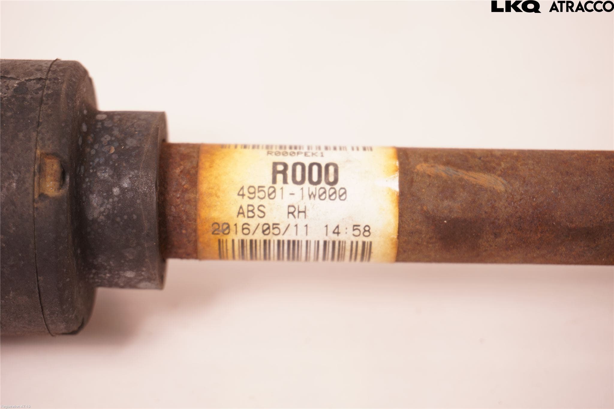 Kia RIO 12-16 Drivaxel Fram Höger