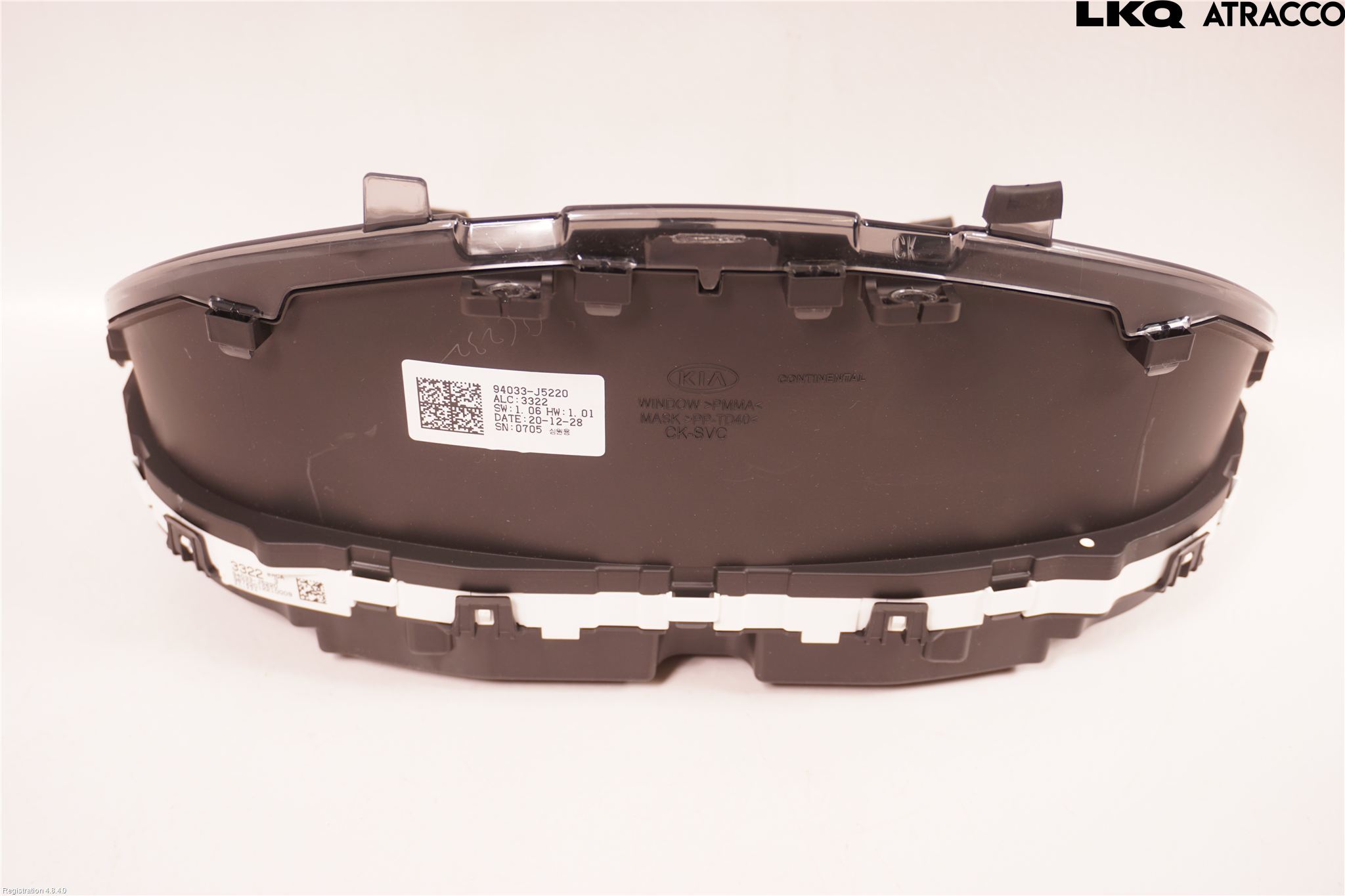 Kia STINGER 18- Instrument Komb