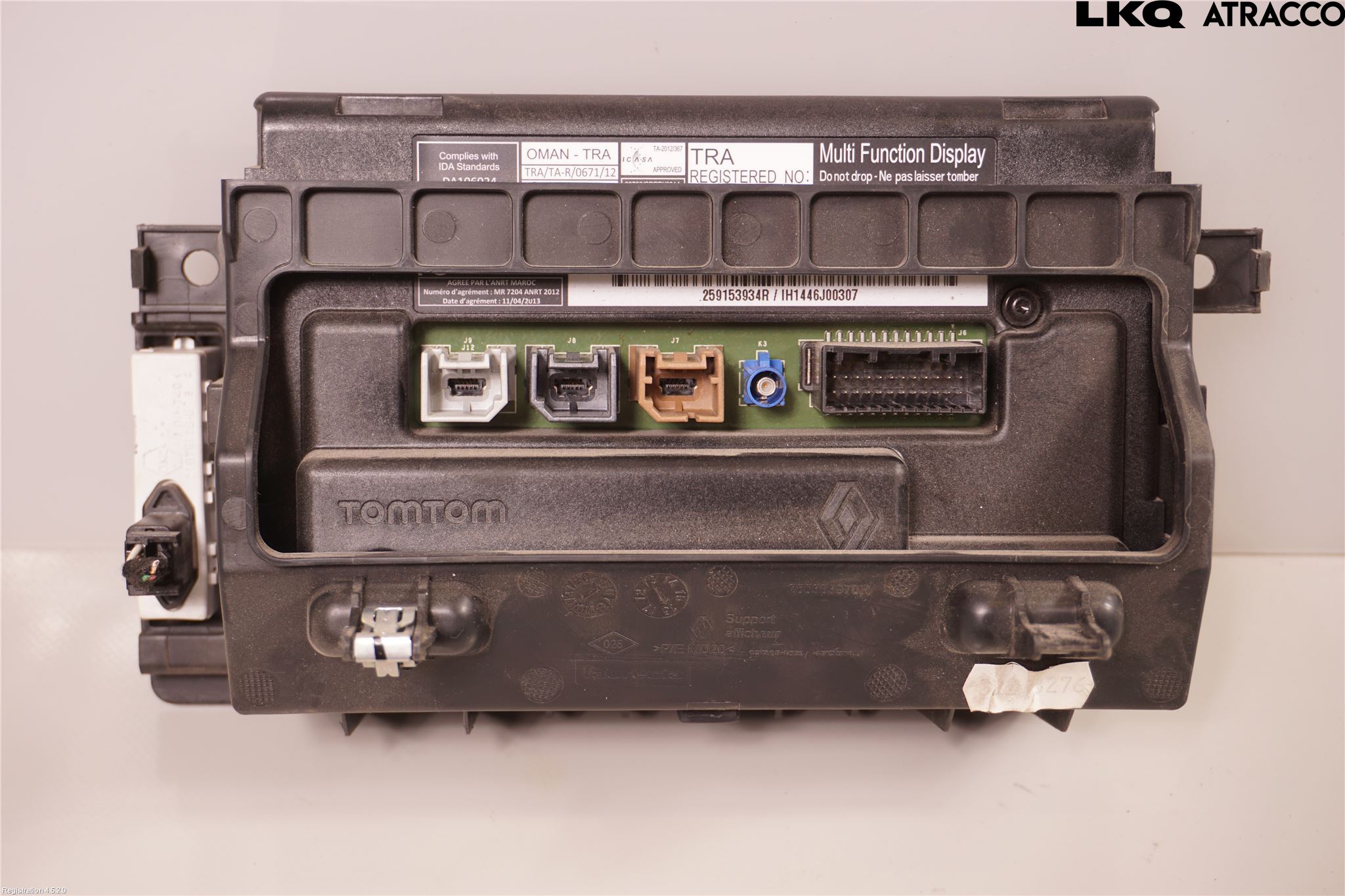 Renault KANGOO II 15-21 Bildskärm