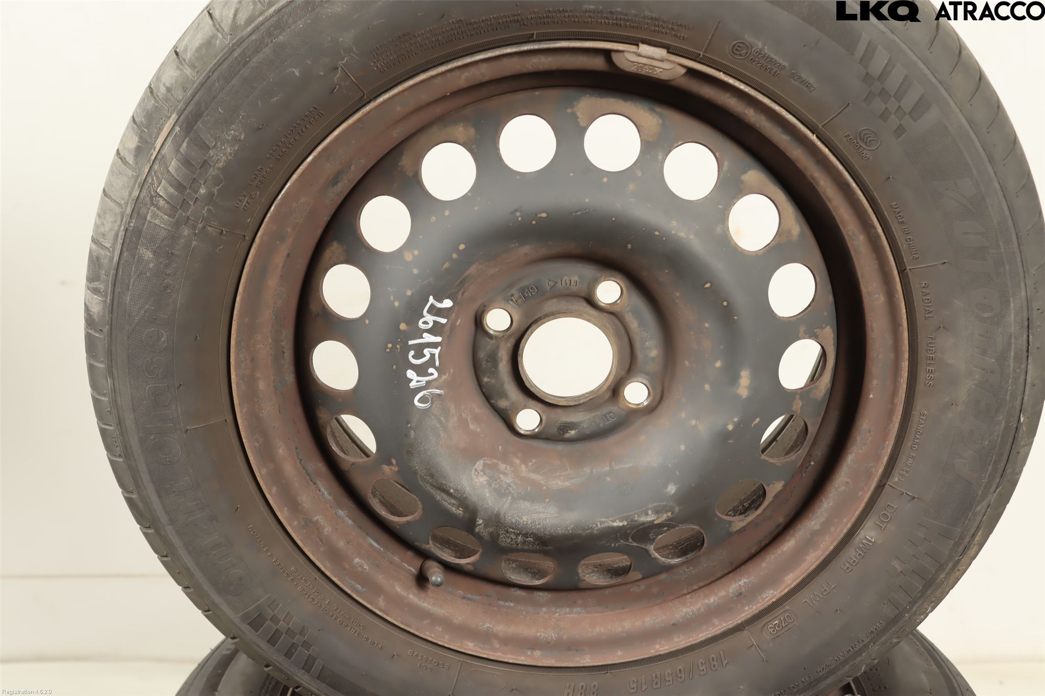 Peugeot 308/E-308 21- Sommardäck Plåtfälg 4St