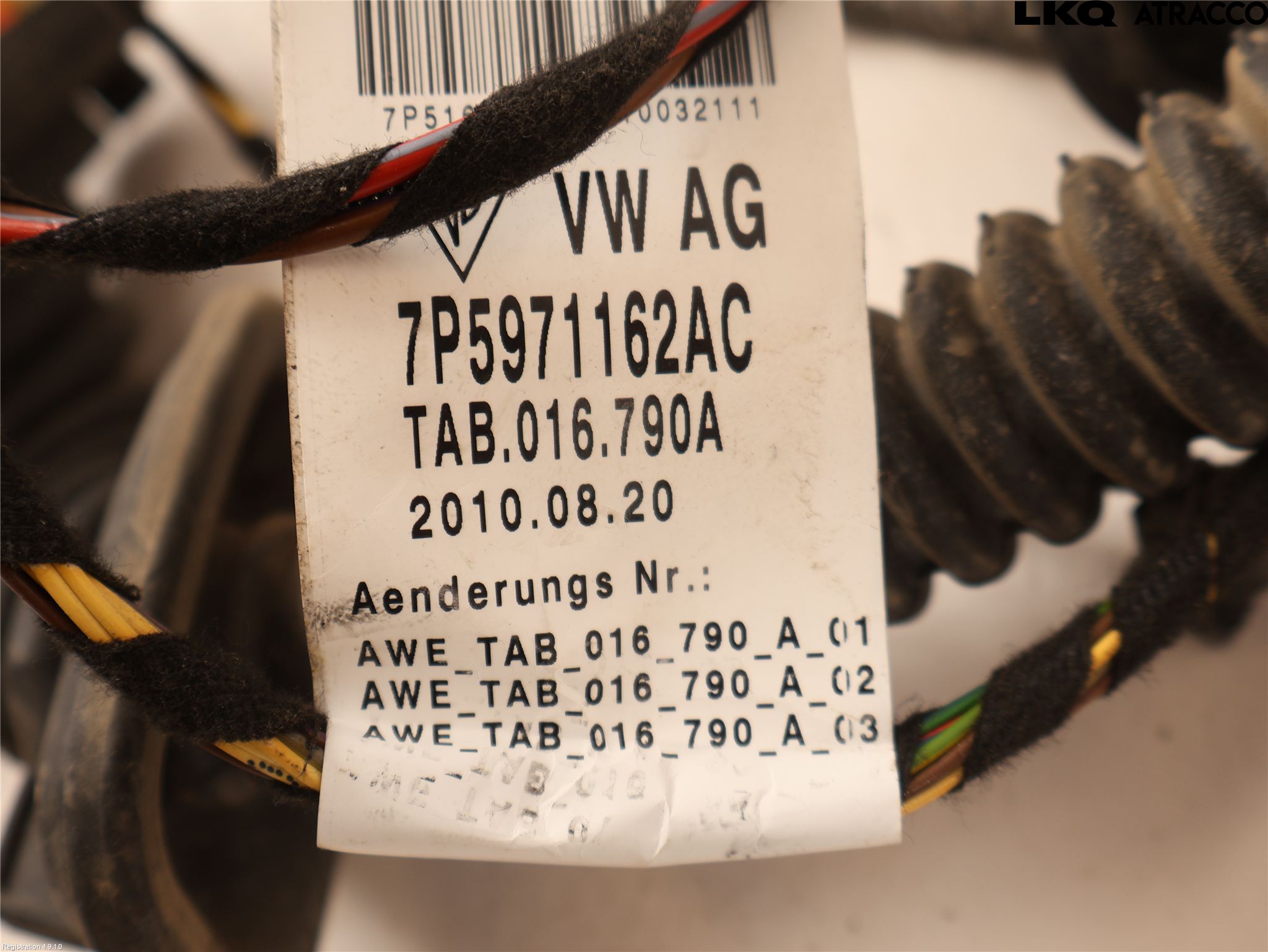 Porsche CAYENNE 03- Kabelhärva