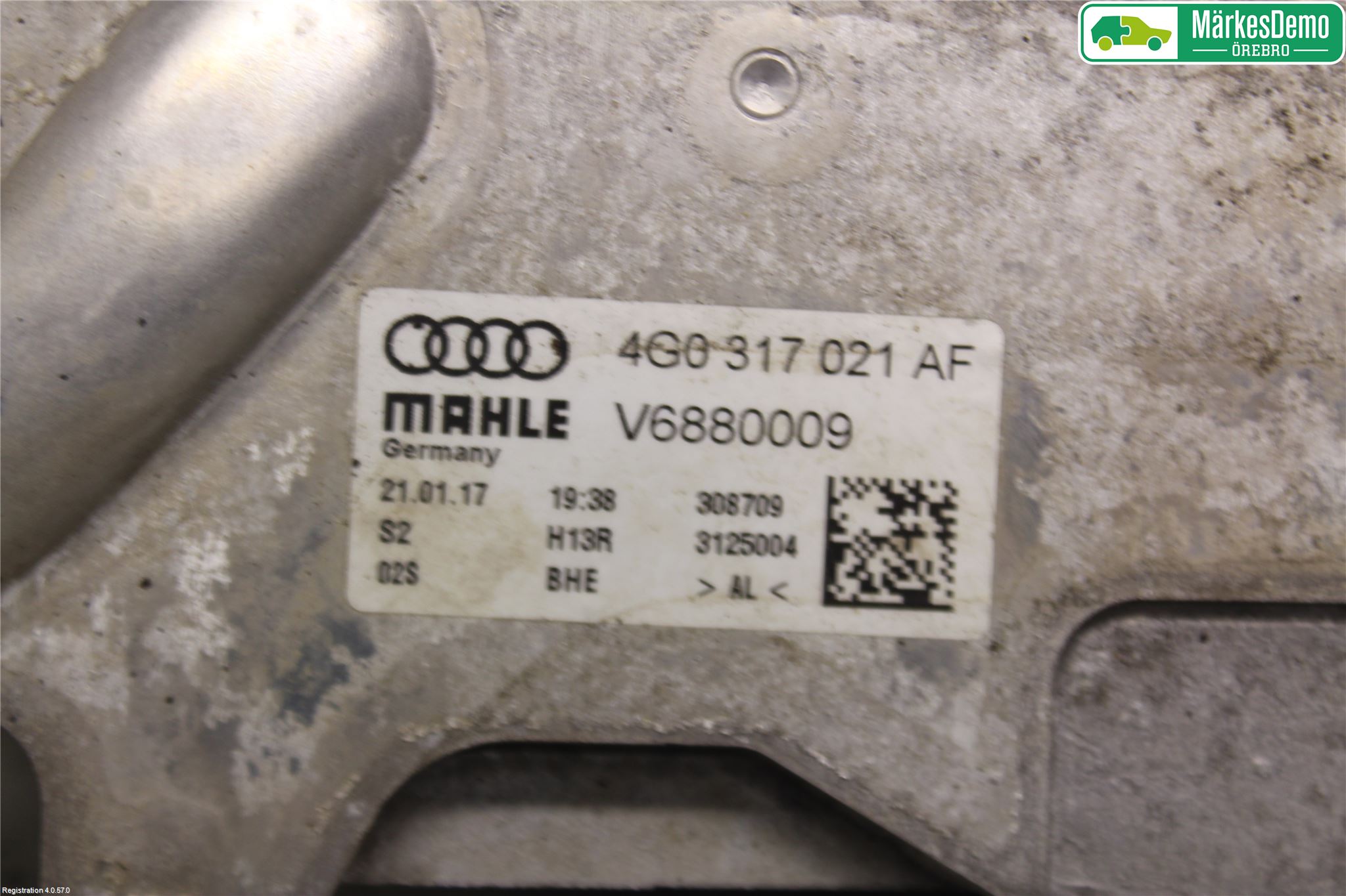 Audi A6/S6 4G 11-18 Oljekylare Automat