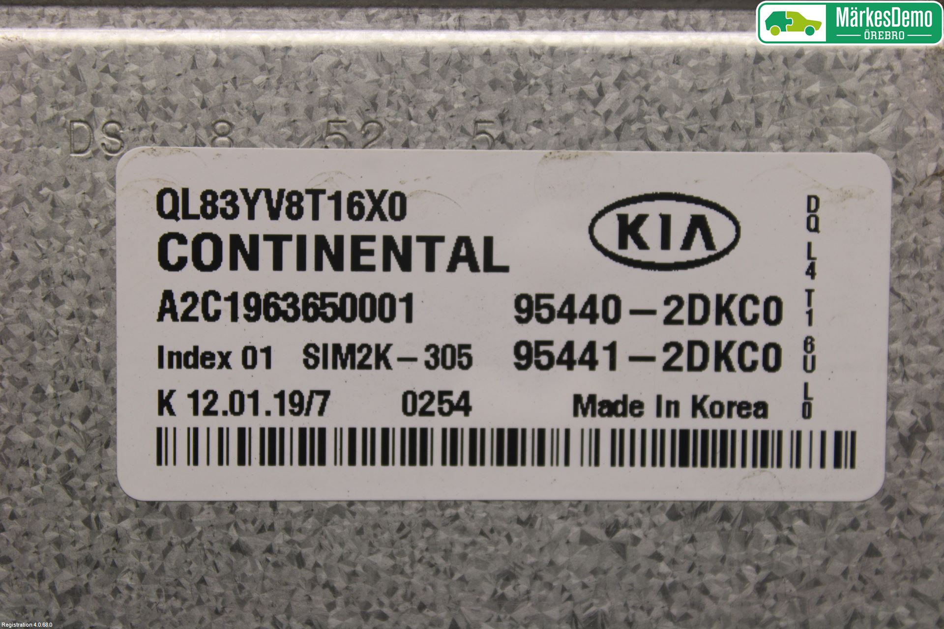 Kia SPORTAGE (QL) 16-21 Styrenhet Växellåda