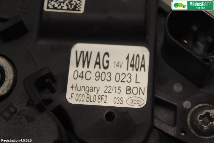 Volkswagen VW POLO 10-17 Generator