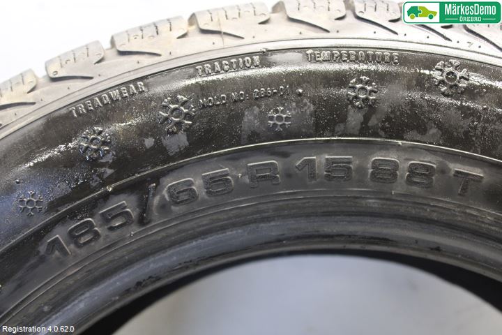 VINTERDÄCK DUBBFRITT Dim 185/65-15