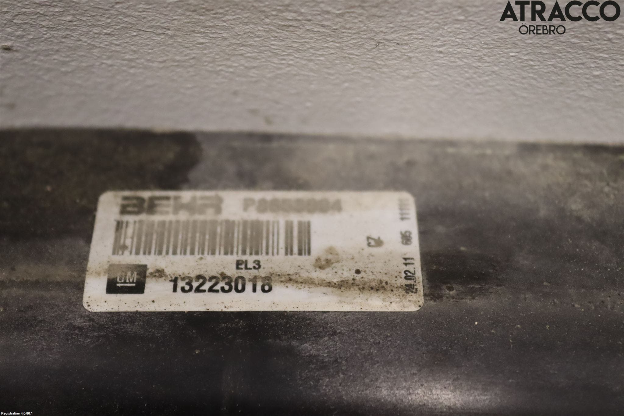 Opel INSIGNIA 09-16 Kylfläkt El