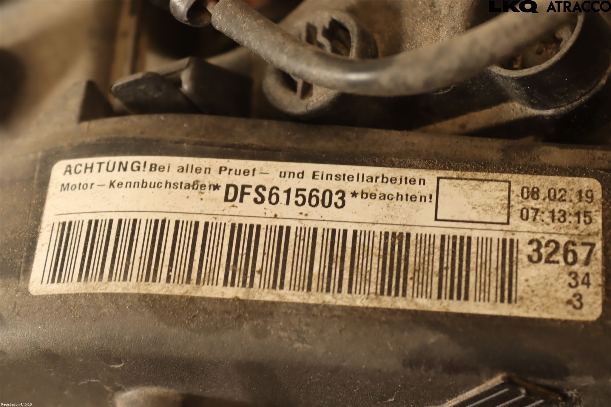 Volkswagen VW CADDY 16-20 Motor Diesel