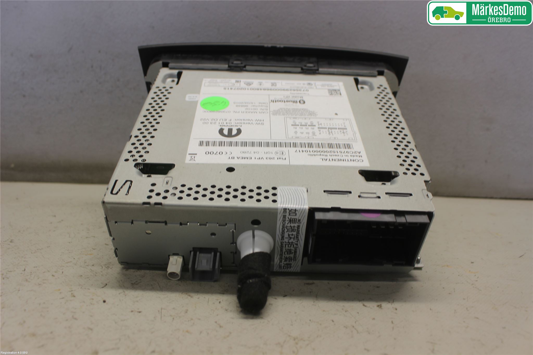 Fiat DOBLO CARGO Cd Radio - Multimediapanel