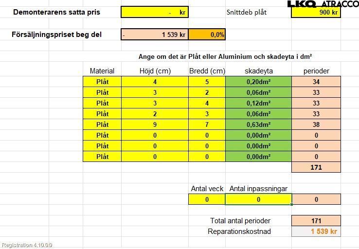 Mitsubishi ASX 10-22 Dörr Bak Vänster