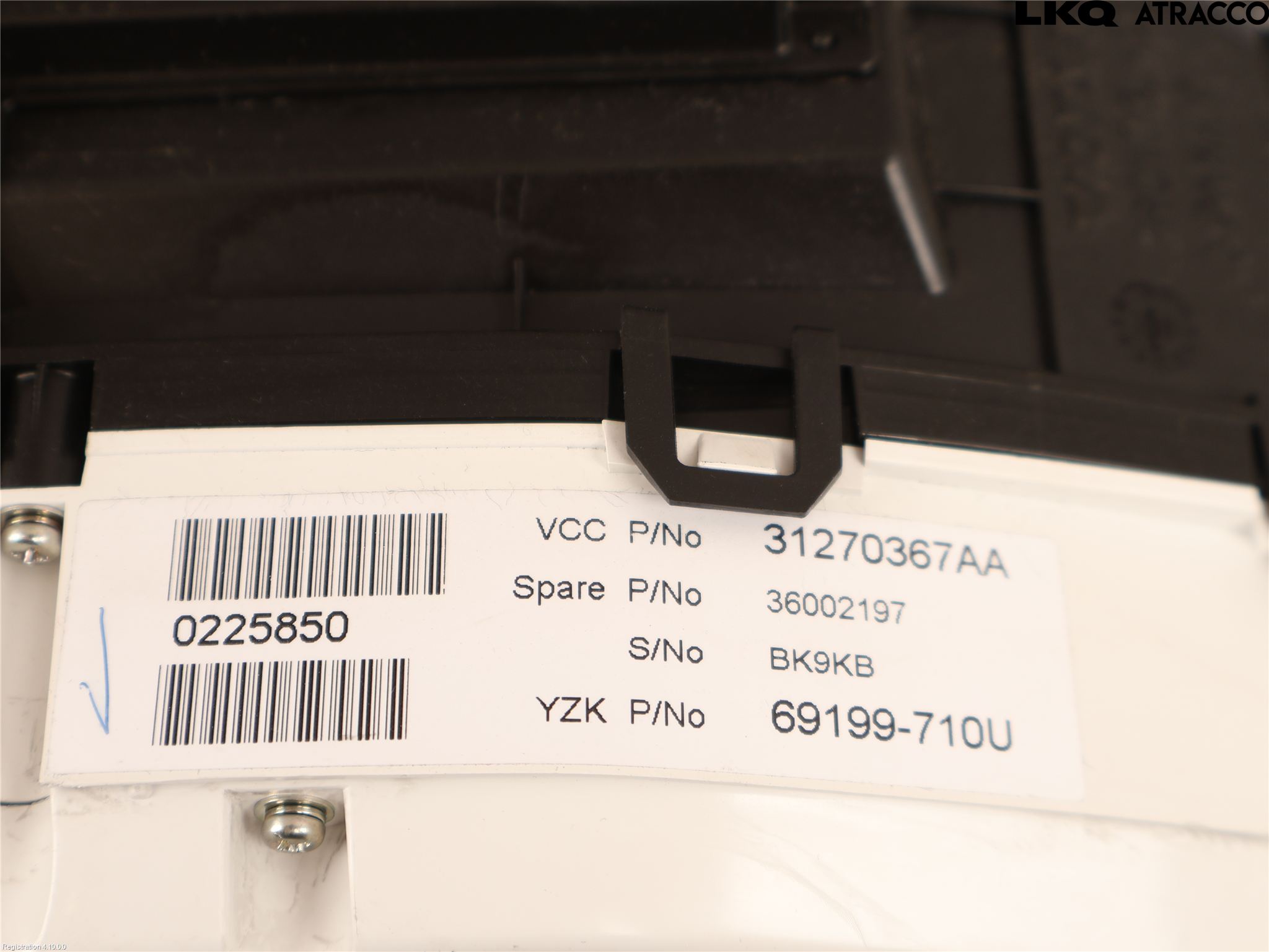 Volvo XC70 08-13 Instrument Komb