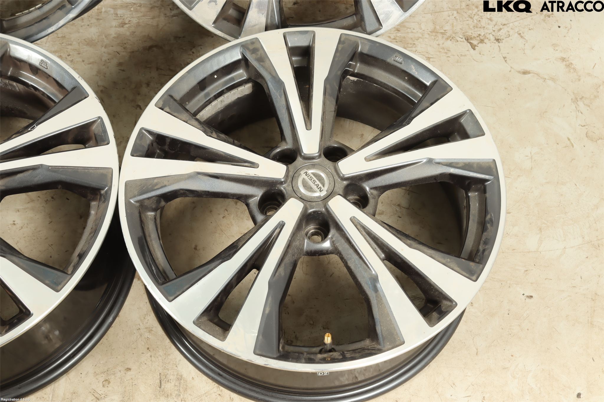 Nissan QASHQAI 14-17 Fälgsats Aluminium