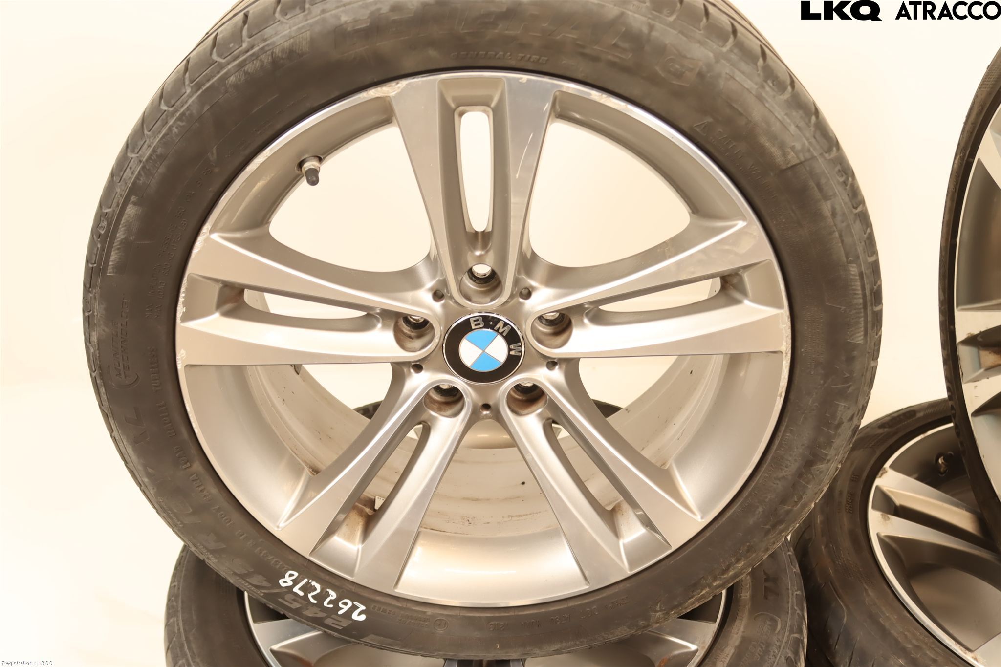 BMW 3 GT F34 13-19 Sommardäck Alumfälg 4St