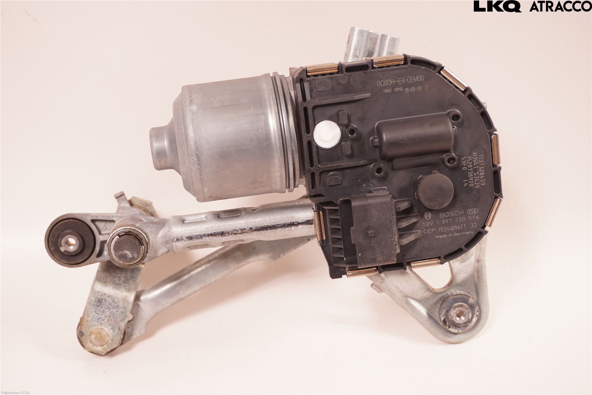 Peugeot 3008 09-16 Torkarmotor Vindruta