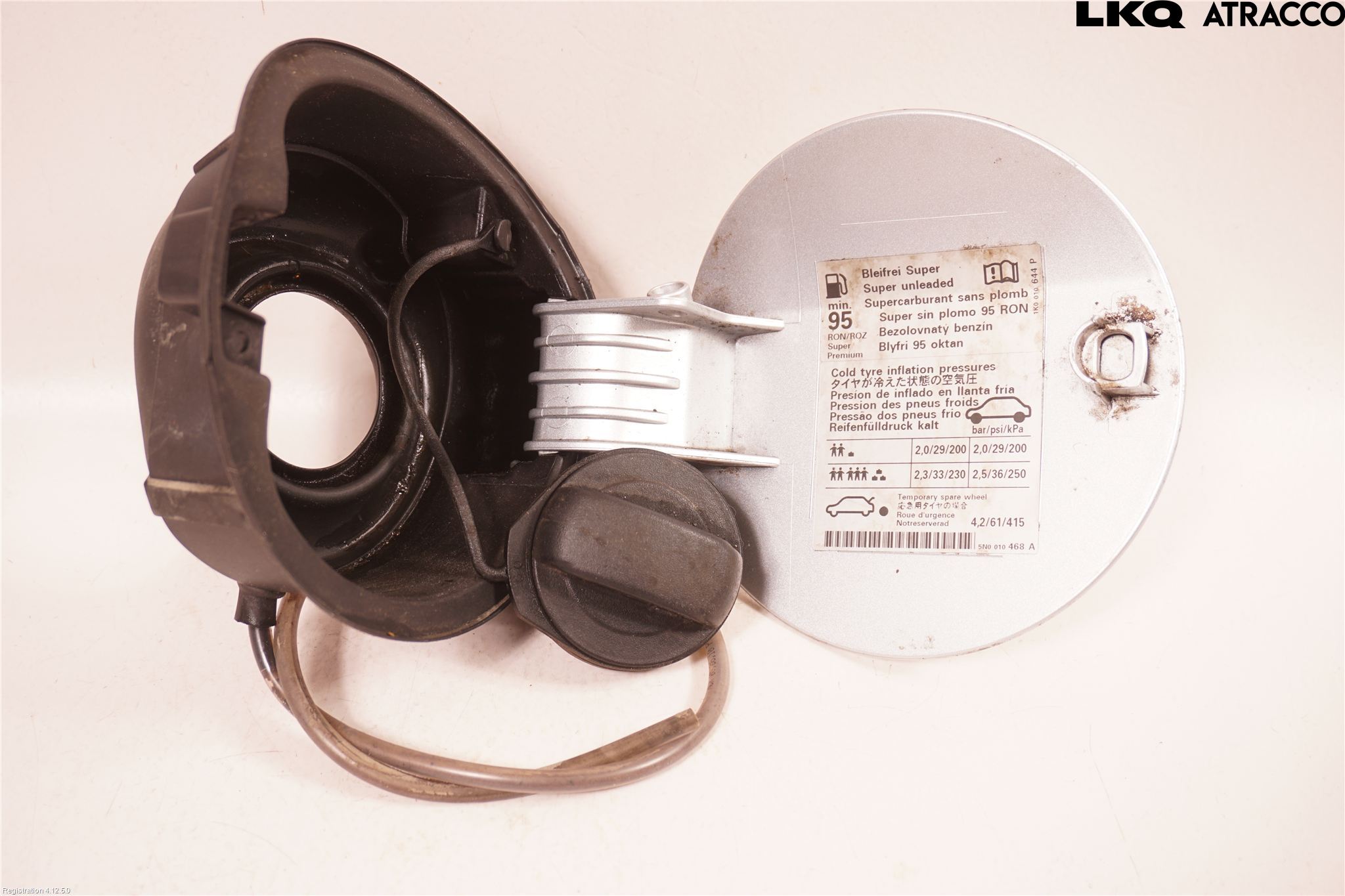 Volkswagen VW TIGUAN 07-16 Tanklucka