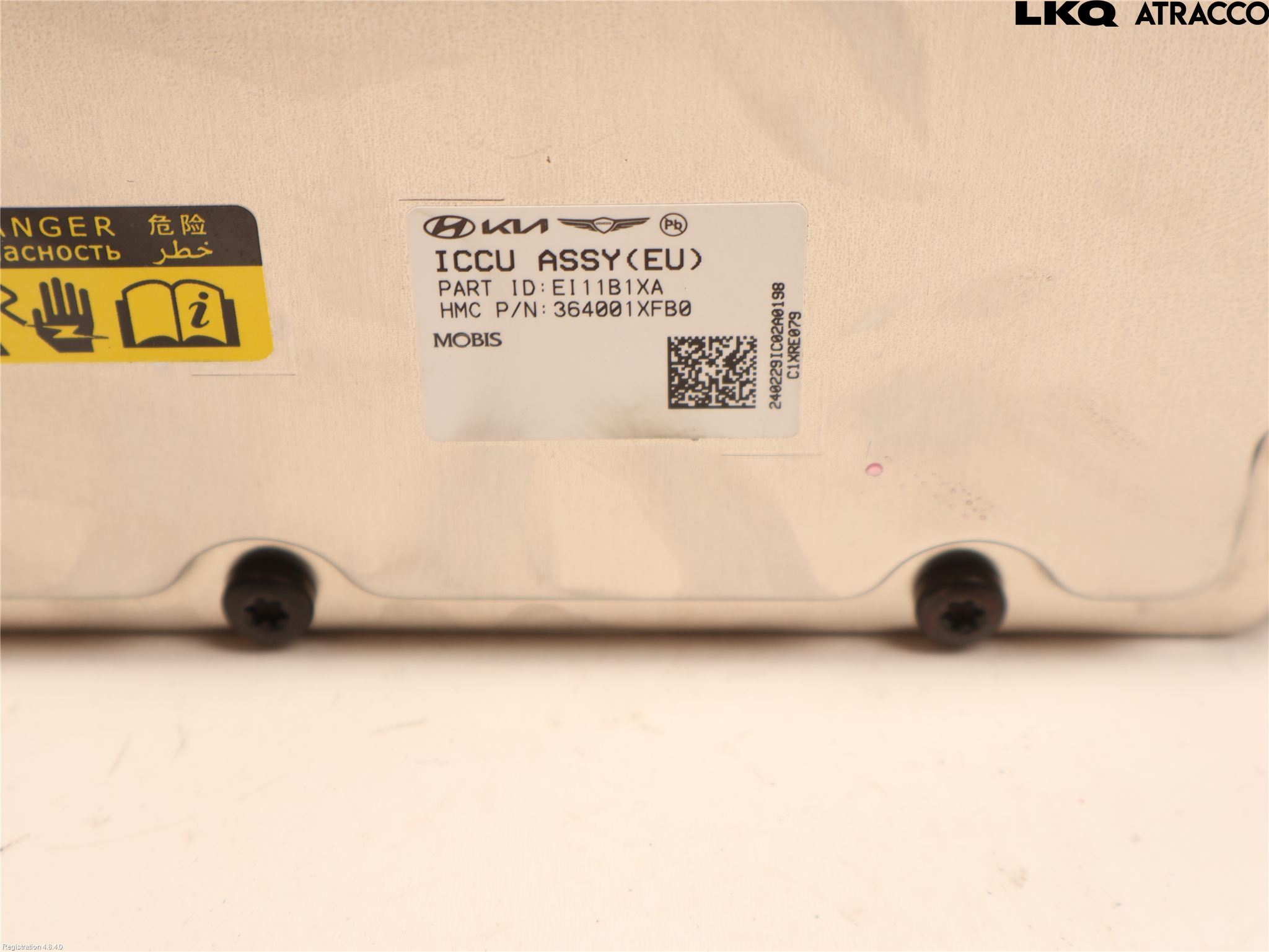 Kia EV6 (CV) 22- Batteriladdare Högspänning