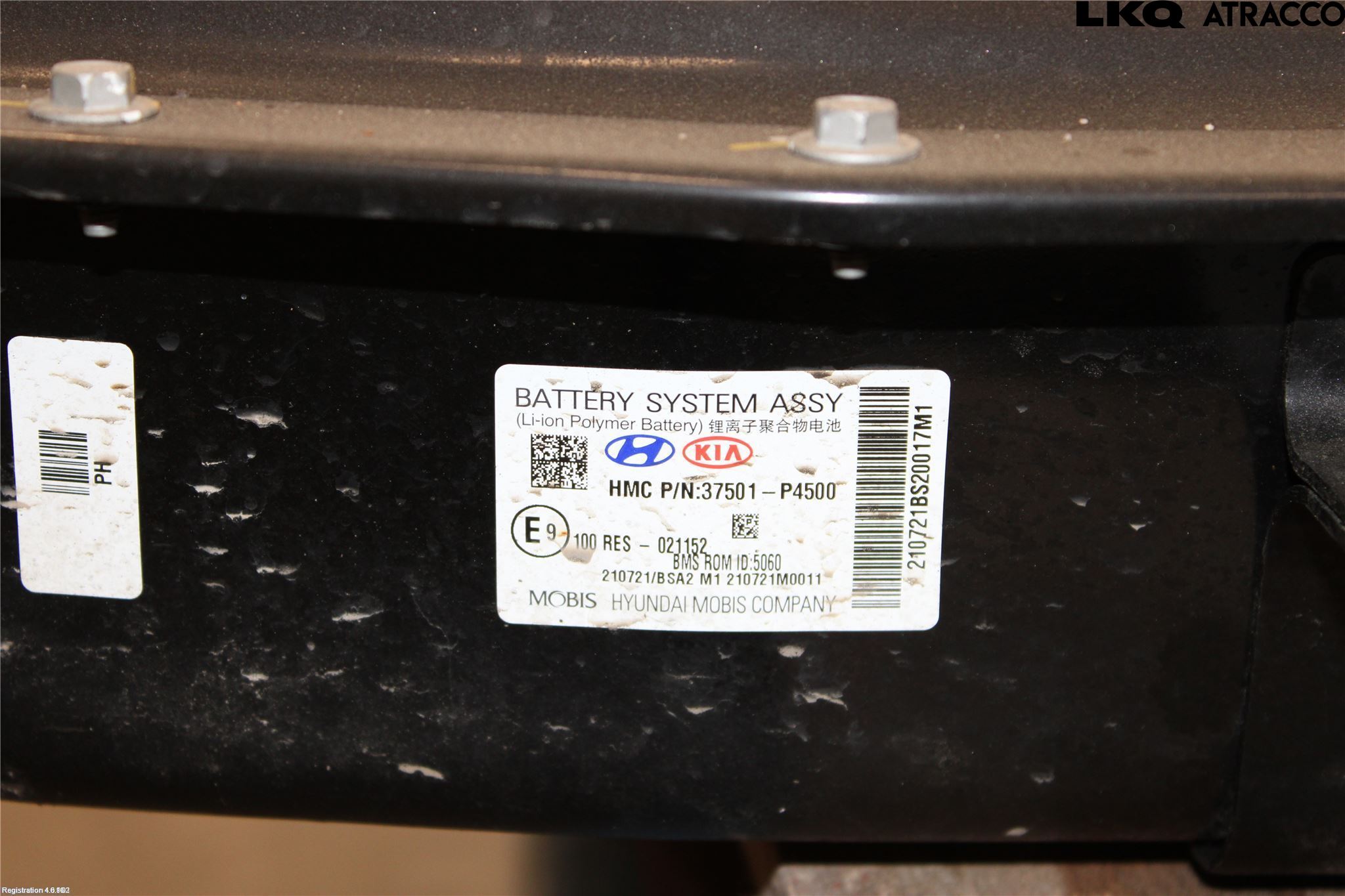 Kia SORENTO 21- Batteri Högspänning