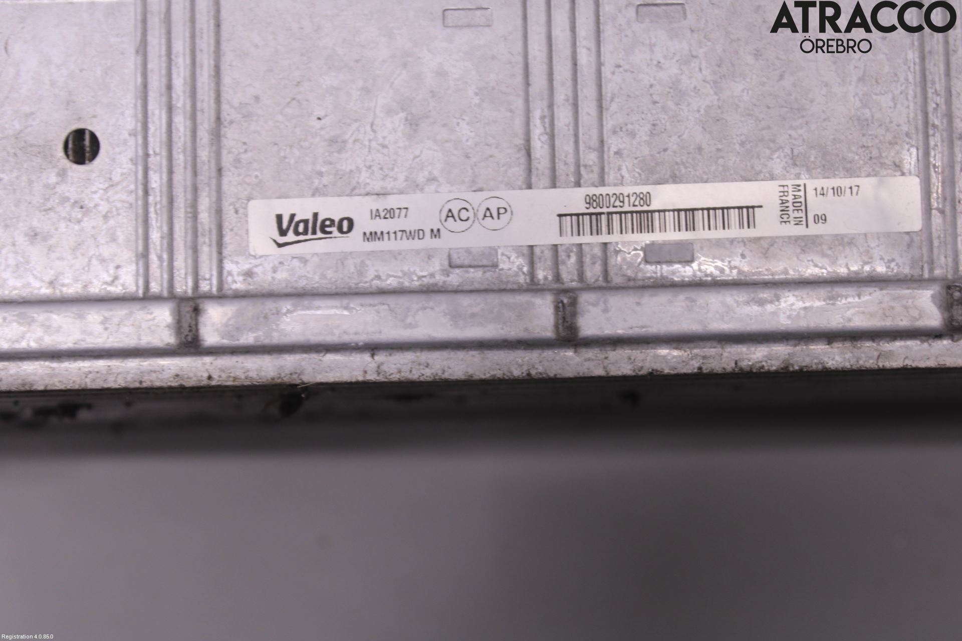Citroen C4 II 11-18 Laddluft-Intercooler Kyl