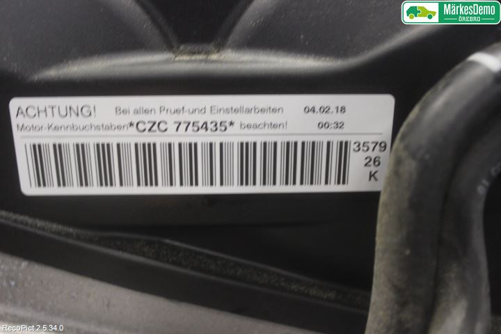 Audi A1/S1 11-18 Motor Bensin