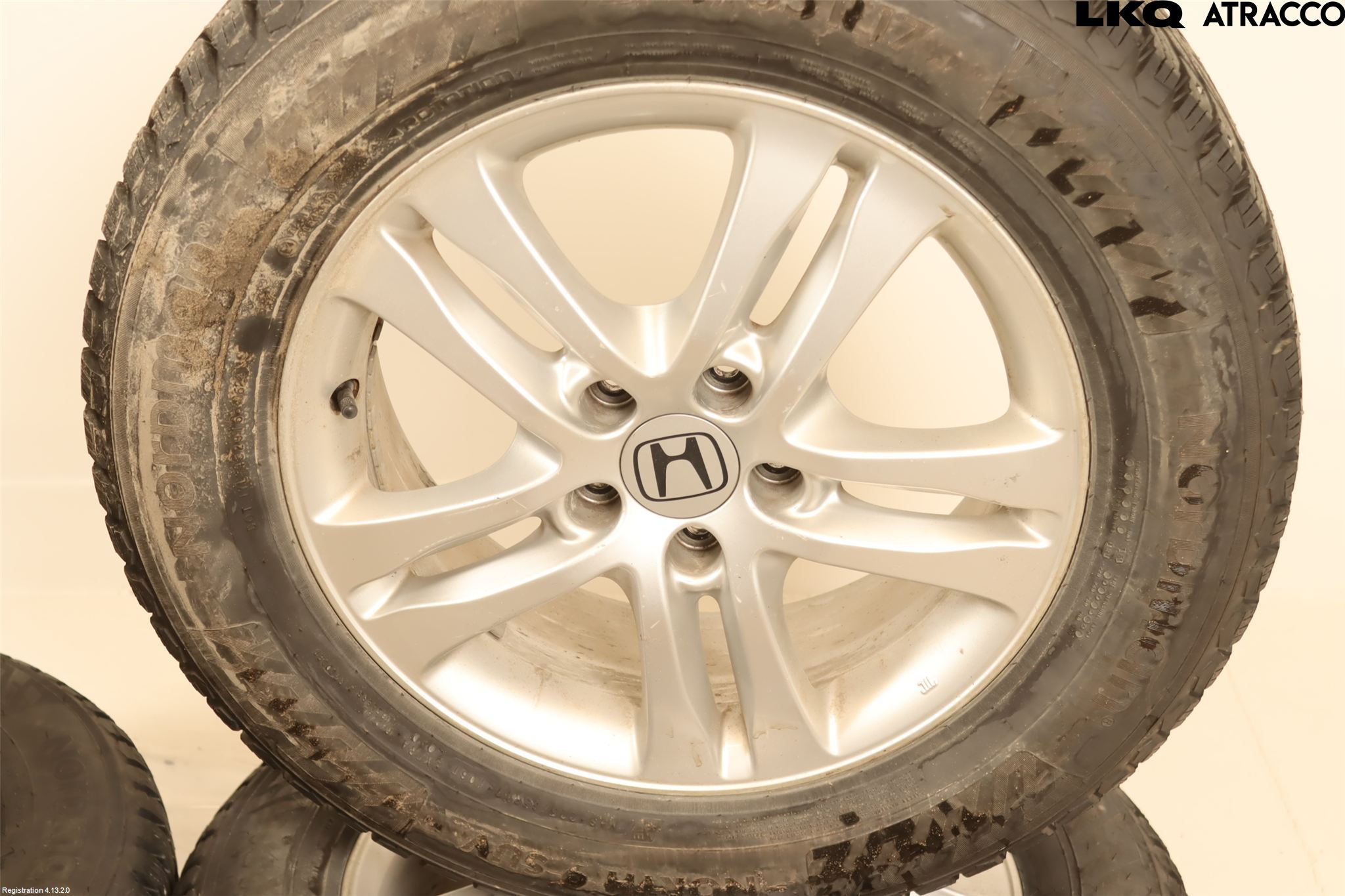 Honda CR-V 07-12 Vinterdäck Alumfälg 4St