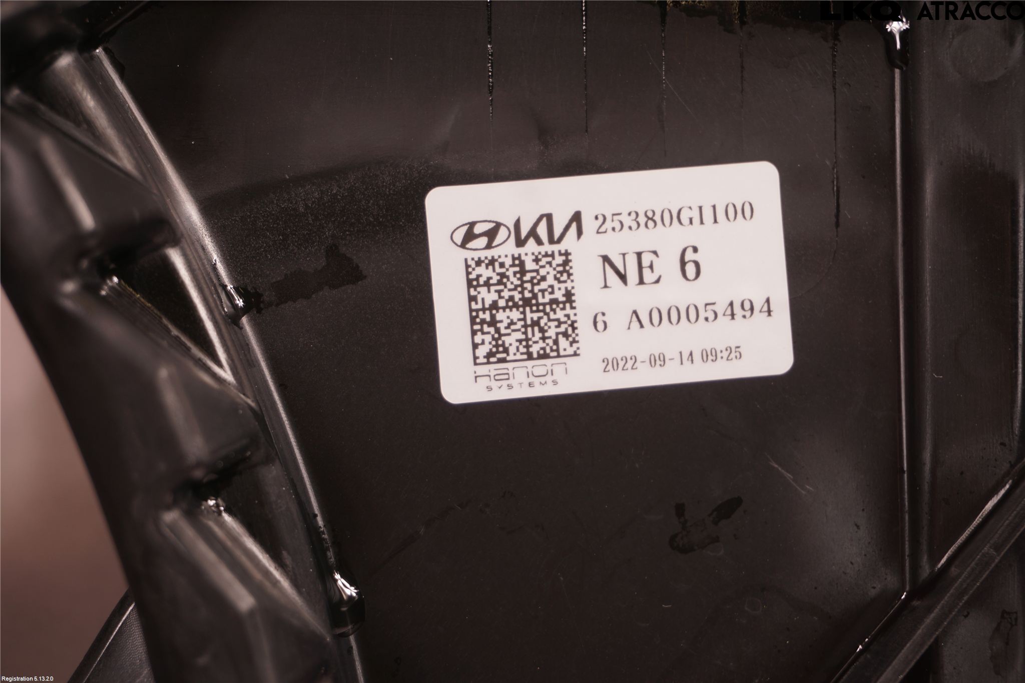 Kia EV6 (CV) 22- Kylfläkt El