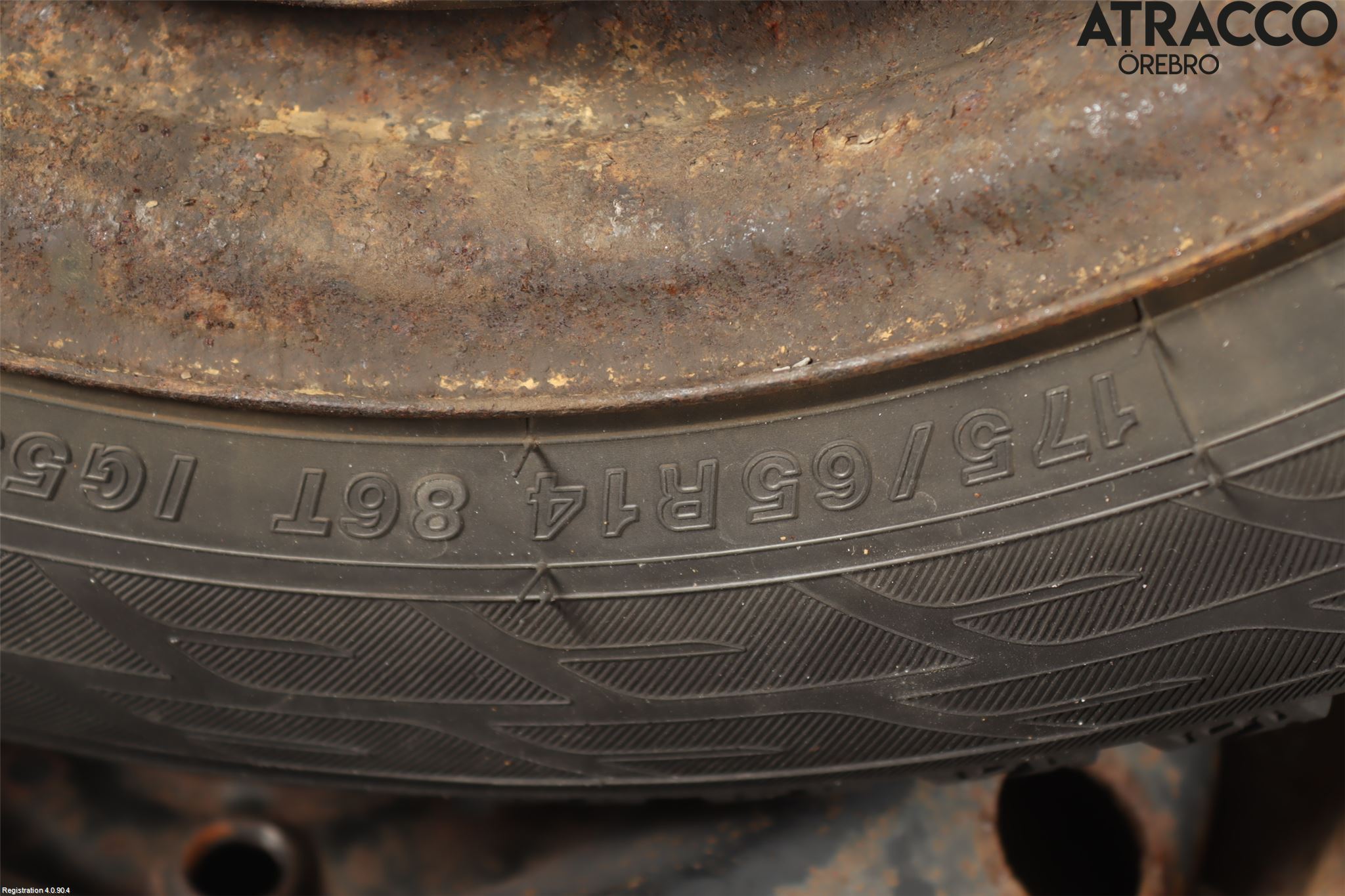 Citroen C3 05-10 Vinterdäck Plåtfälg 4St