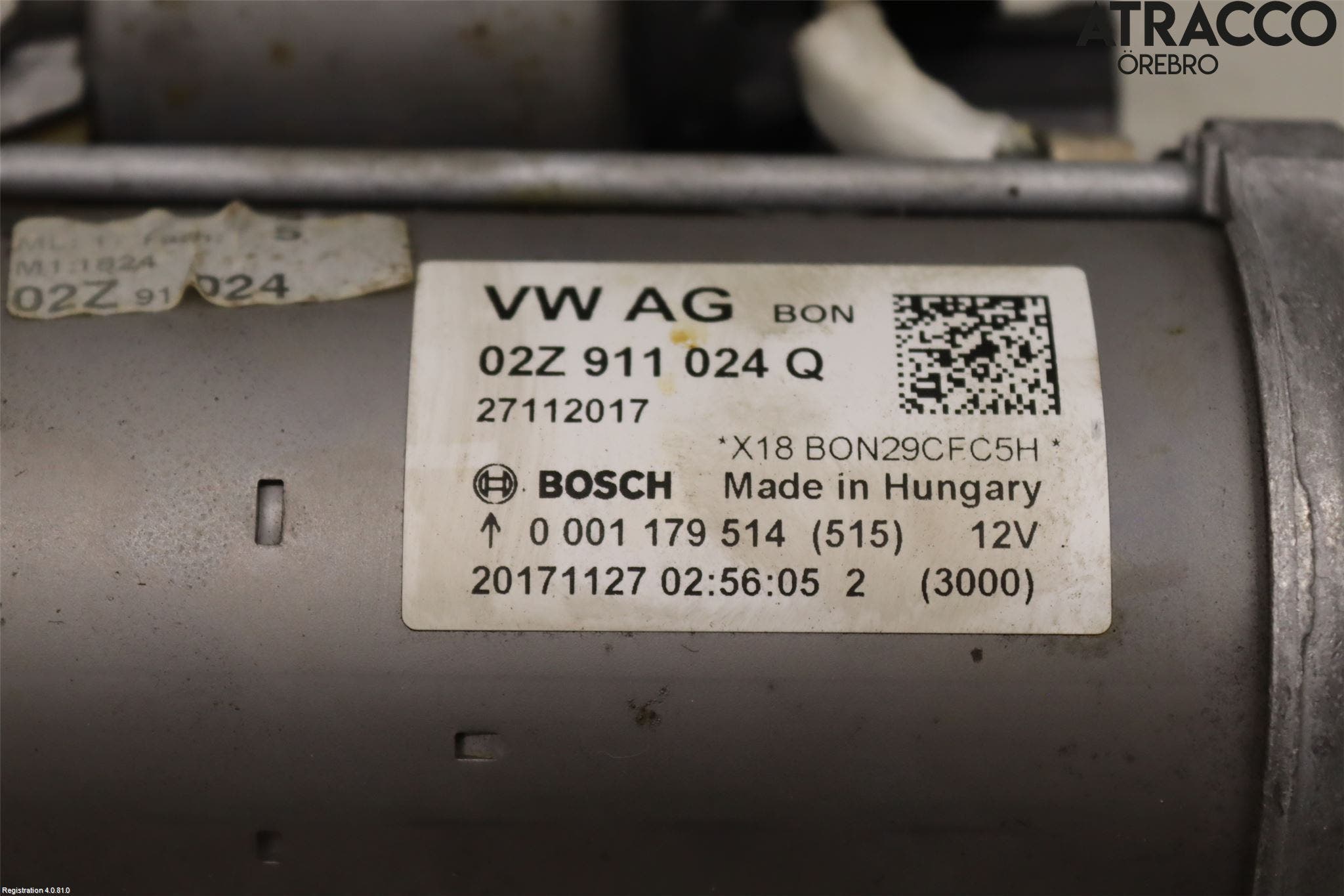 Volkswagen VW GOLF / E-GOLF VII 13-20 Startmotor