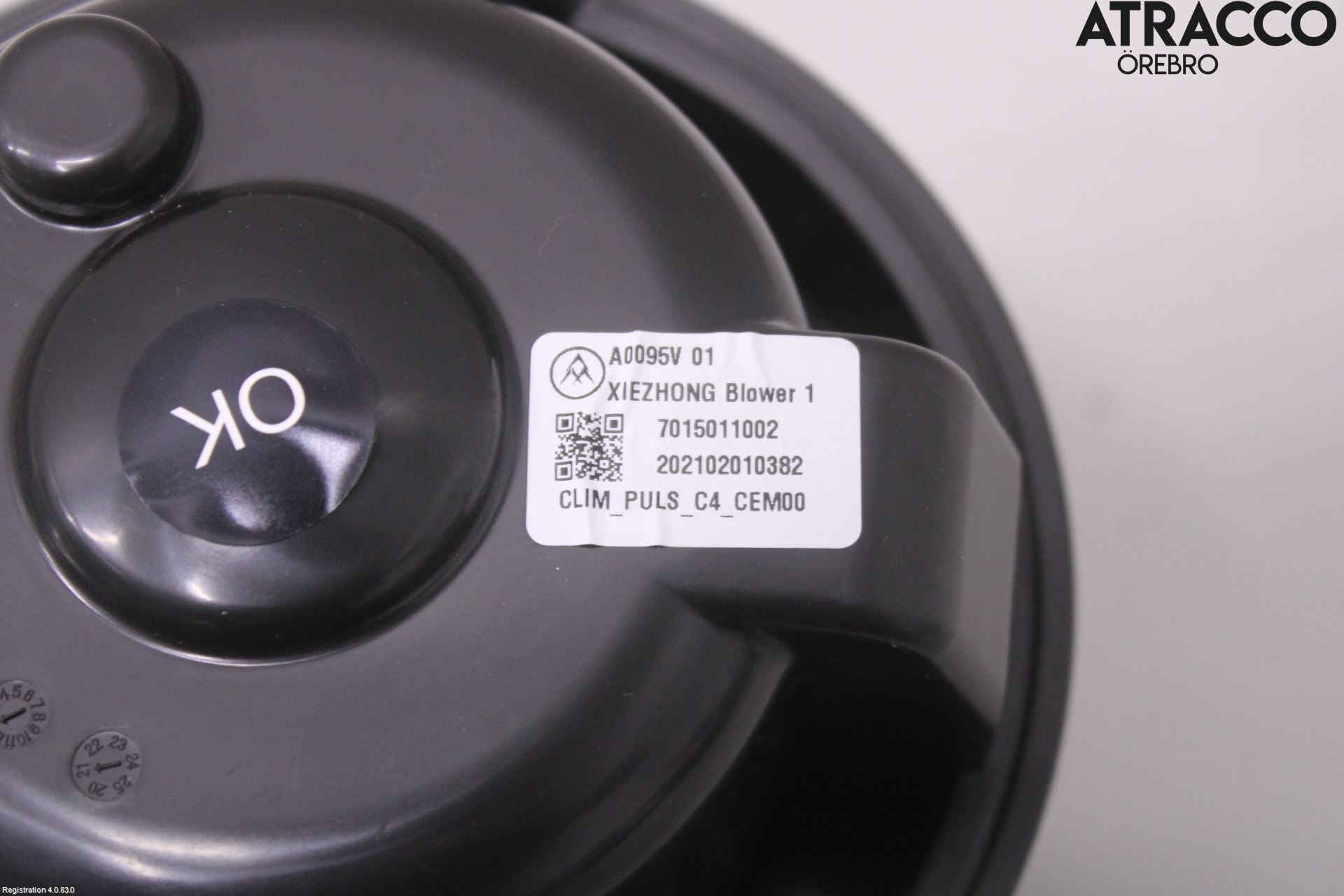 Citroen C4/E-C4 C4X/E-C4X III 21- Ac Värmefläkt