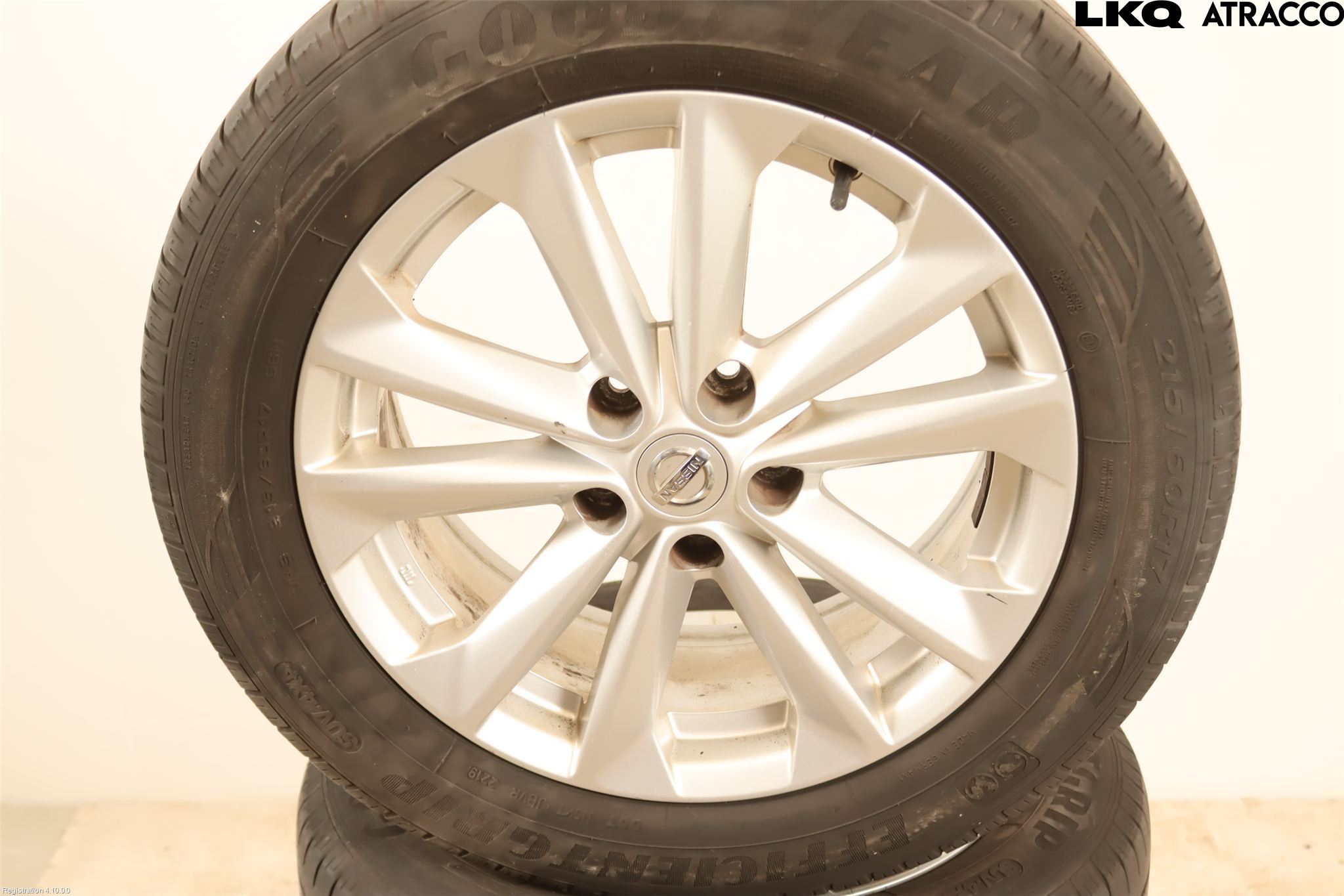 Nissan QASHQAI 14-17 Sommardäck Alumfälg 4St