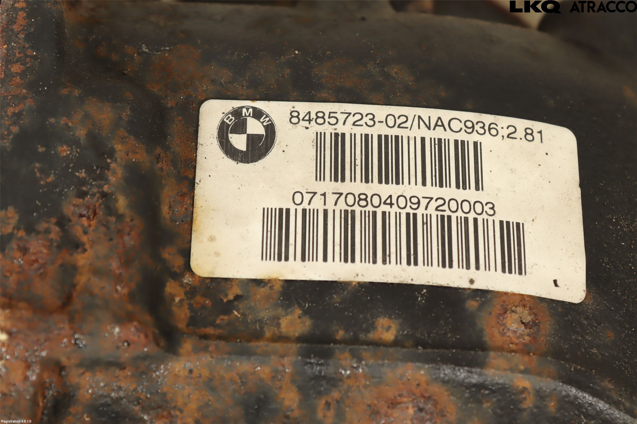 BMW 3 GT F34 13-19 Bakväxel-Diff