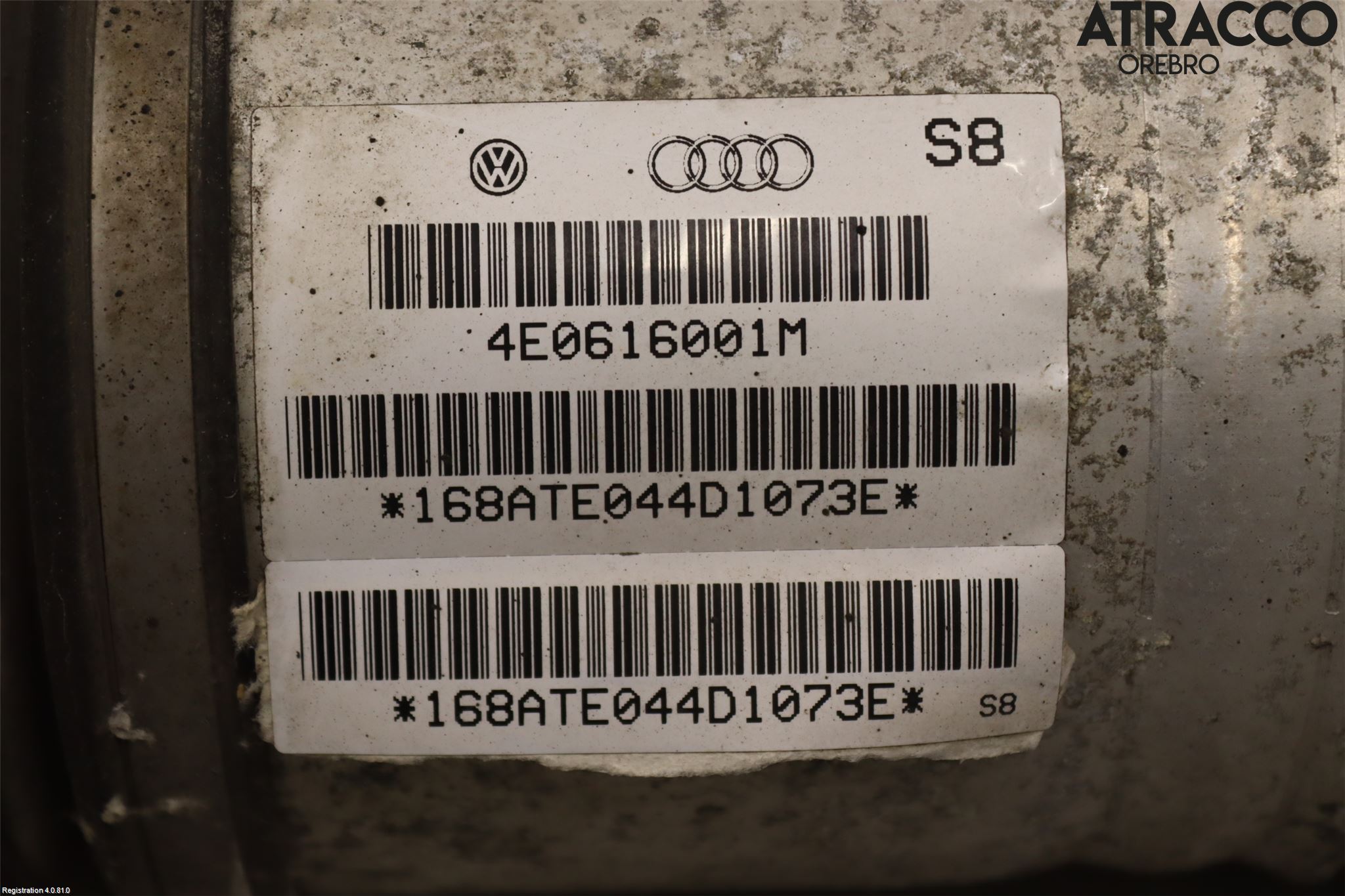 Audi A8/S8 4E  02-09 Stötdämpare Bak