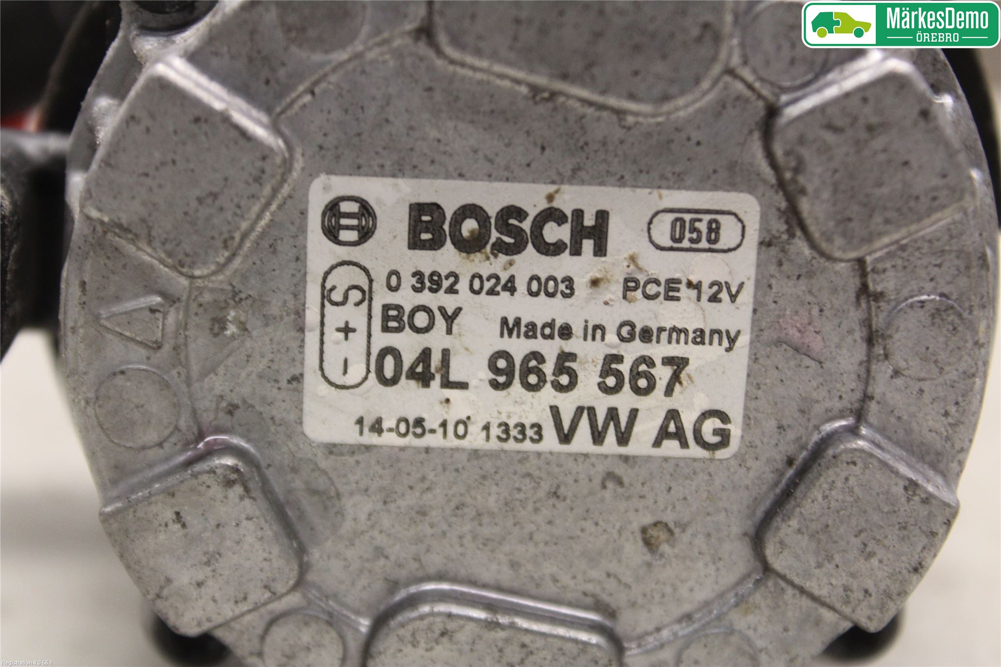 Volkswagen VW GOLF / E-GOLF VII 13-20 Värme Cirkulationspump