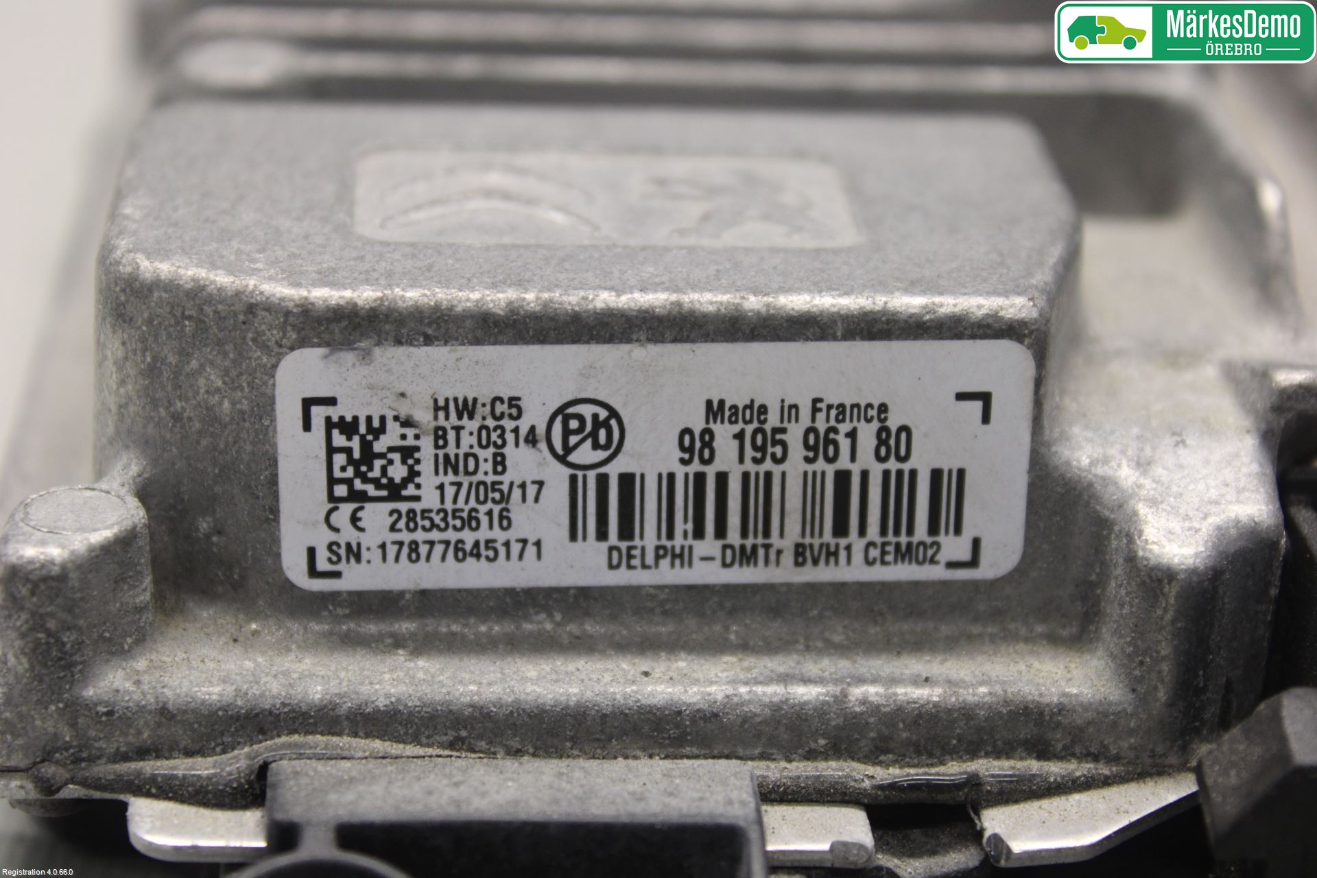 Peugeot 2008 13-20 Styrenhet Övrigt