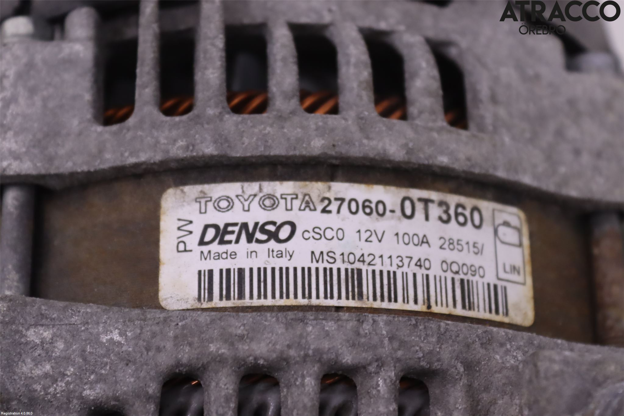 Toyota VERSO 09-18 Generator