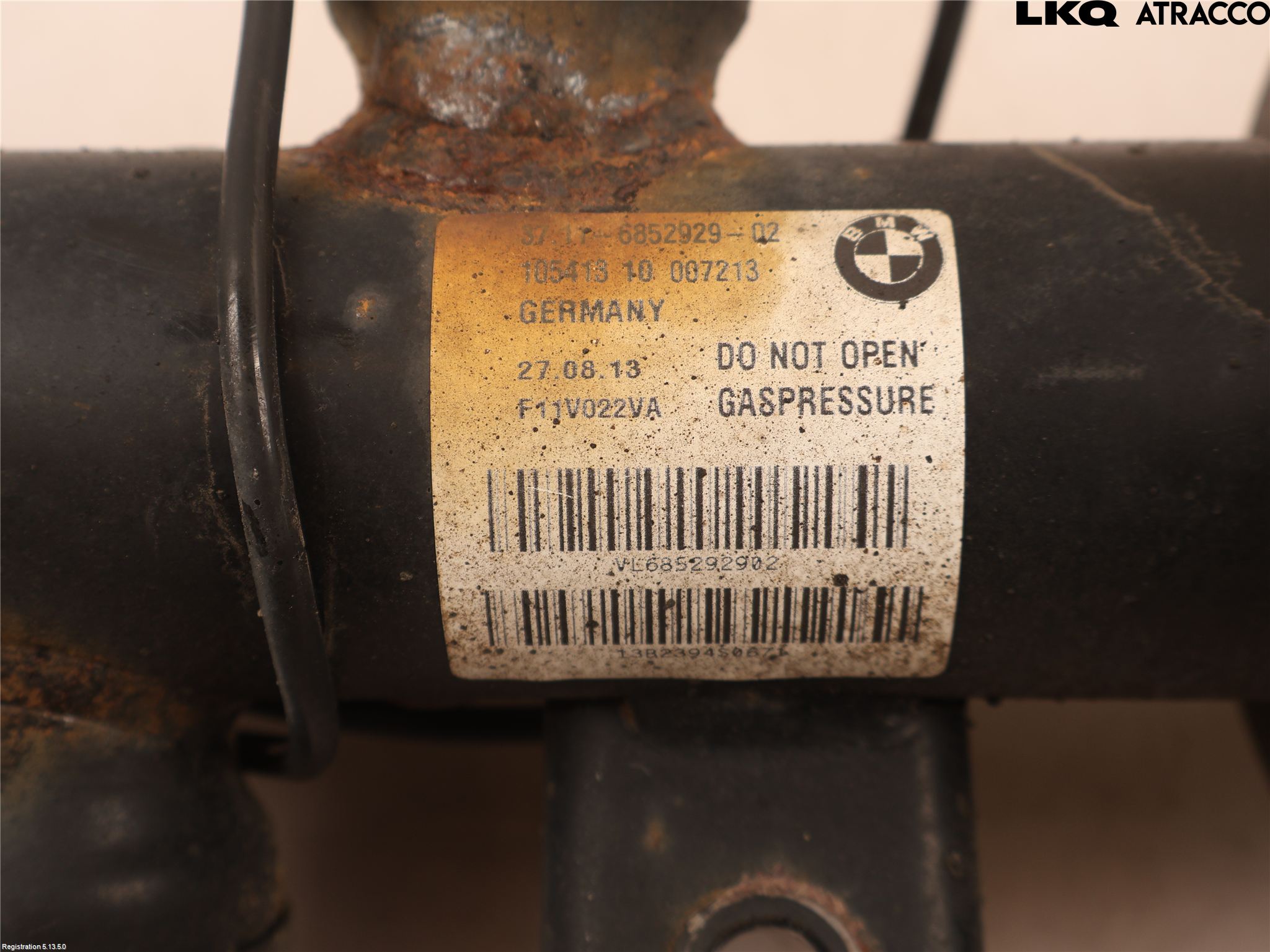 BMW 5 F10/F11/F18 09-17 Fjäderben Fram Vänster