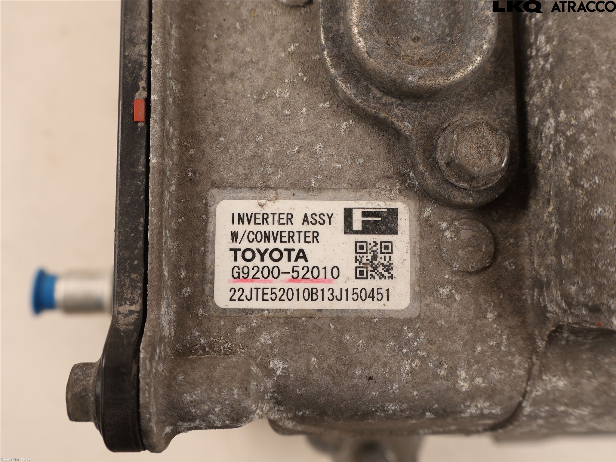 Toyota YARIS XP130 12-14 Hybridconverter