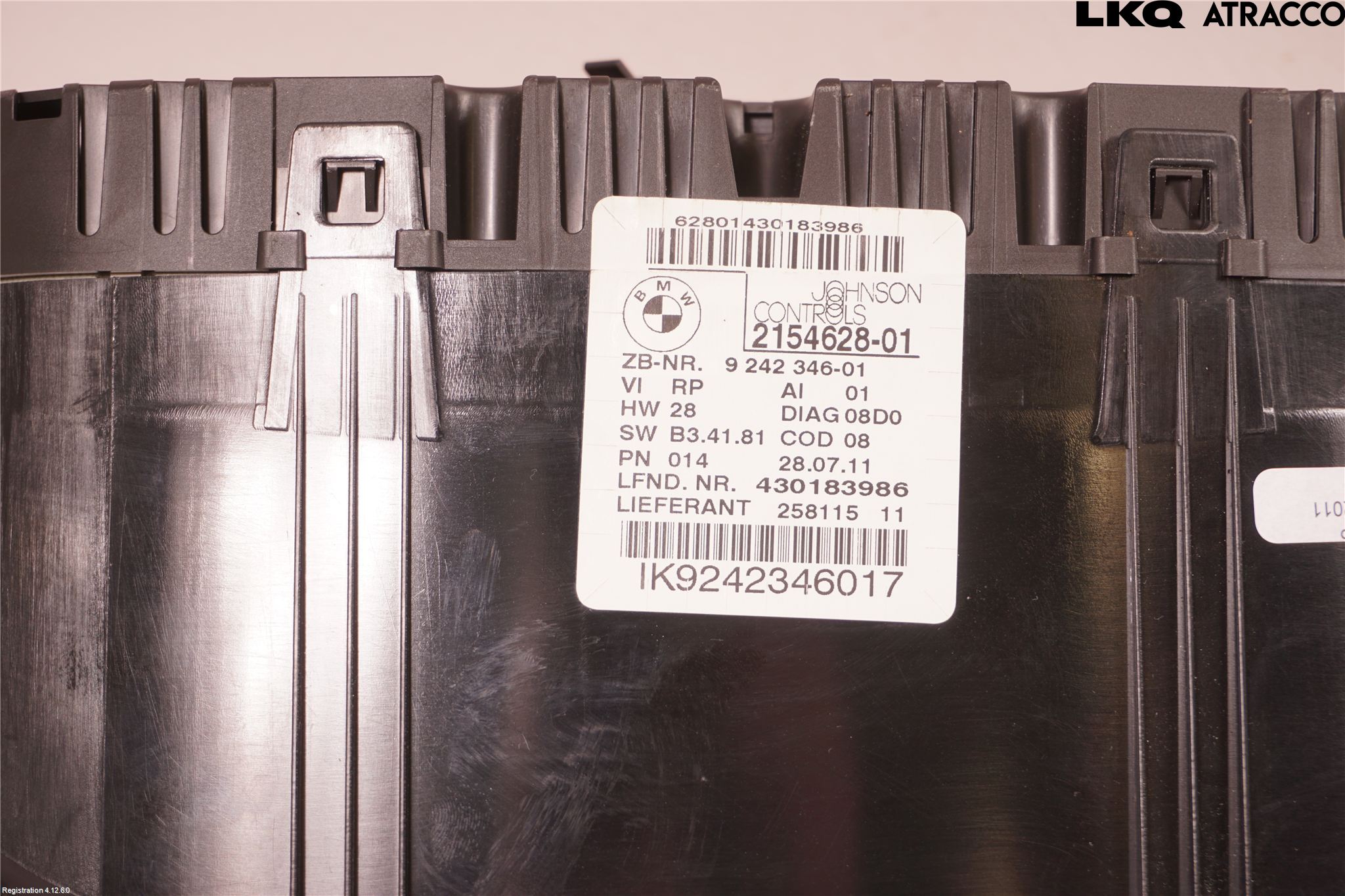 BMW 3 E90/91 SED/TOU 05-12 Instrument Komb