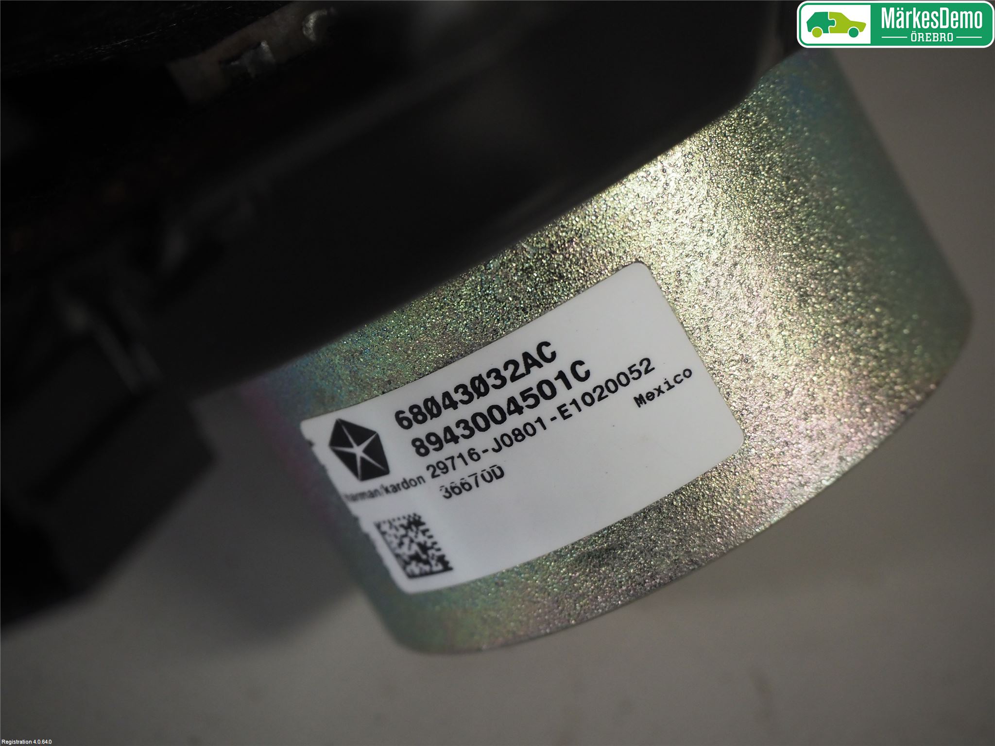 Jeep GRAND CHEROKEE 10-20 Högtalare