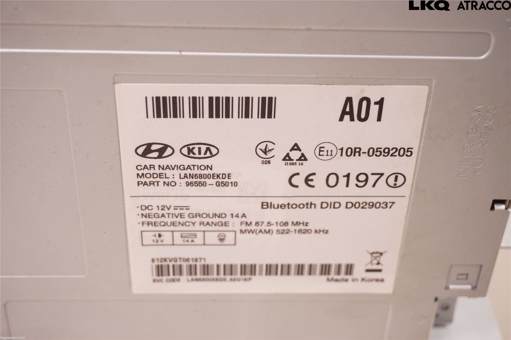 Kia NIRO (DE) 17-22 Gps Navigator