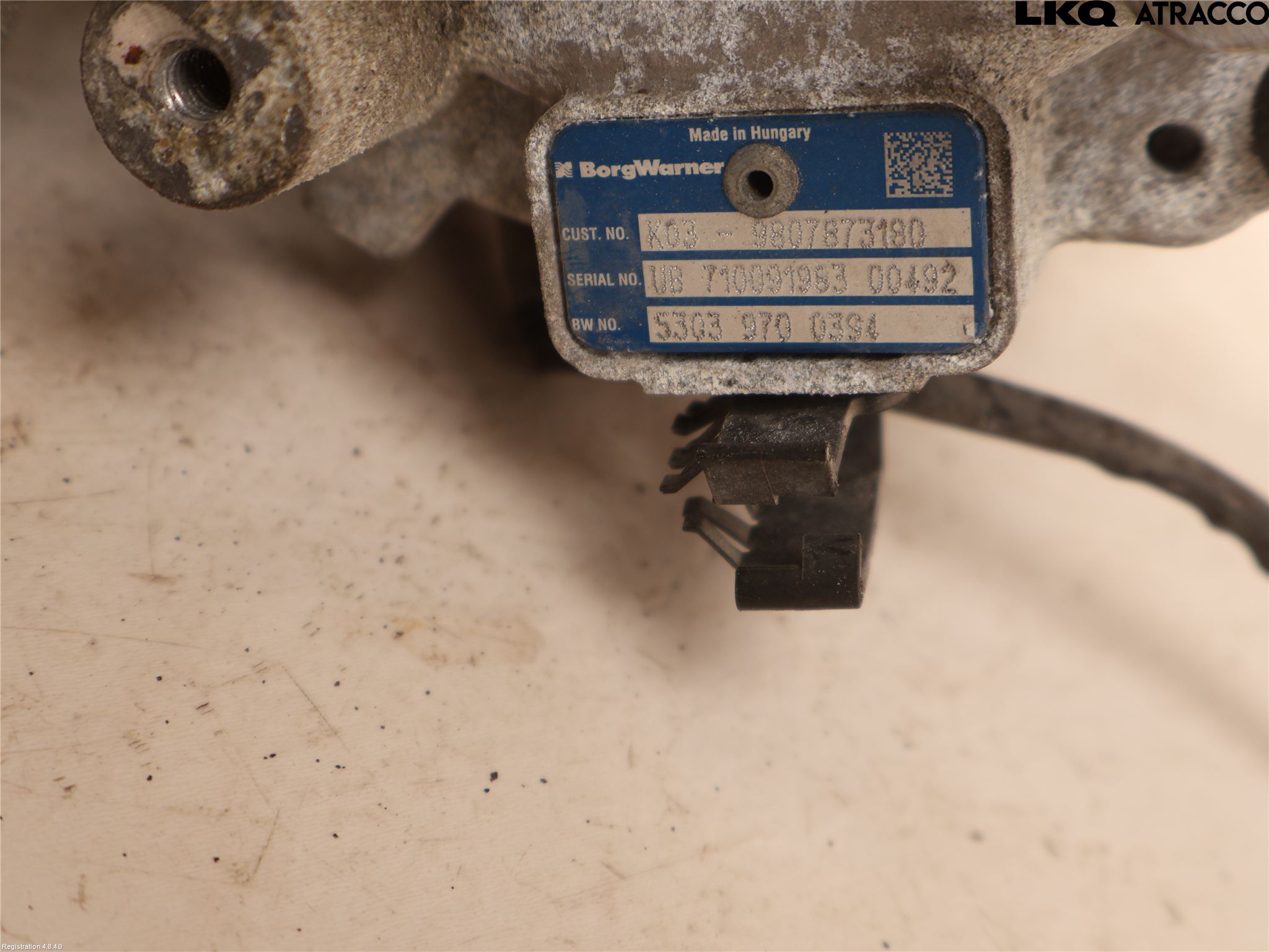 Peugeot EXPERT/E-EXPERT 17- Turboaggregat