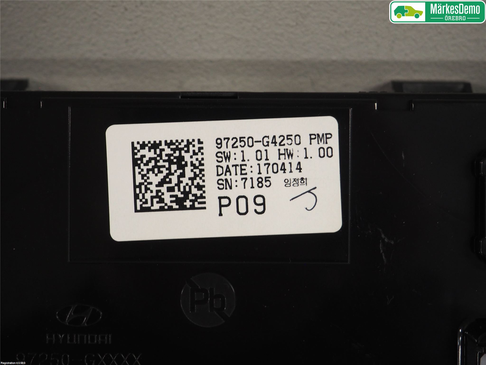 Hyundai i30 PD 17- Ac Styrenhet Ac Manöveren