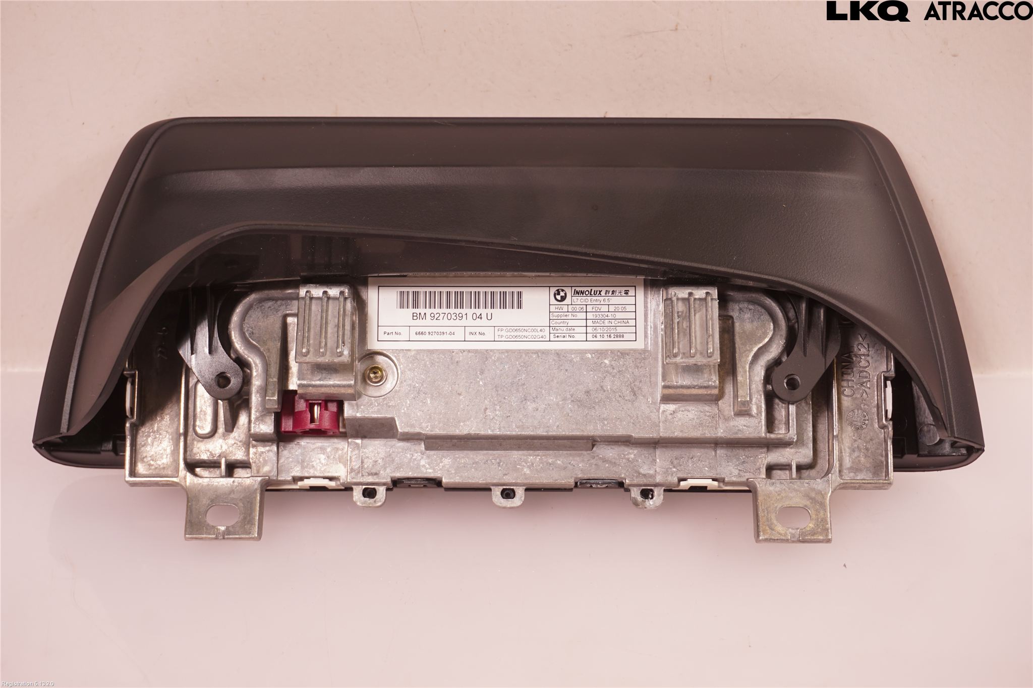 BMW 1 F20/F21 11-19 Bildskärm