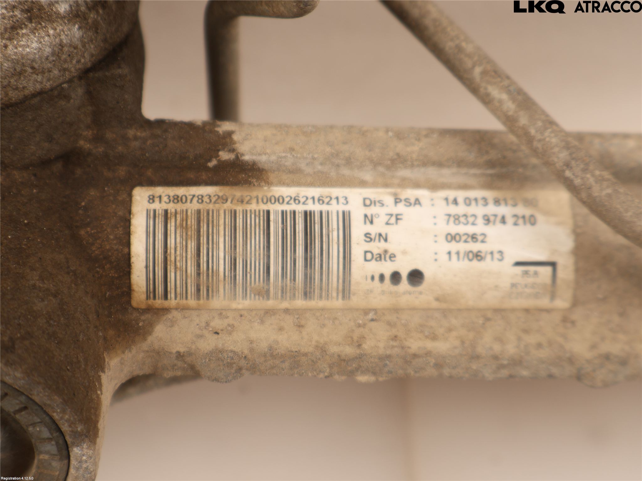 Peugeot EXPERT 07-14 Styrväxel Servo -Snäcka